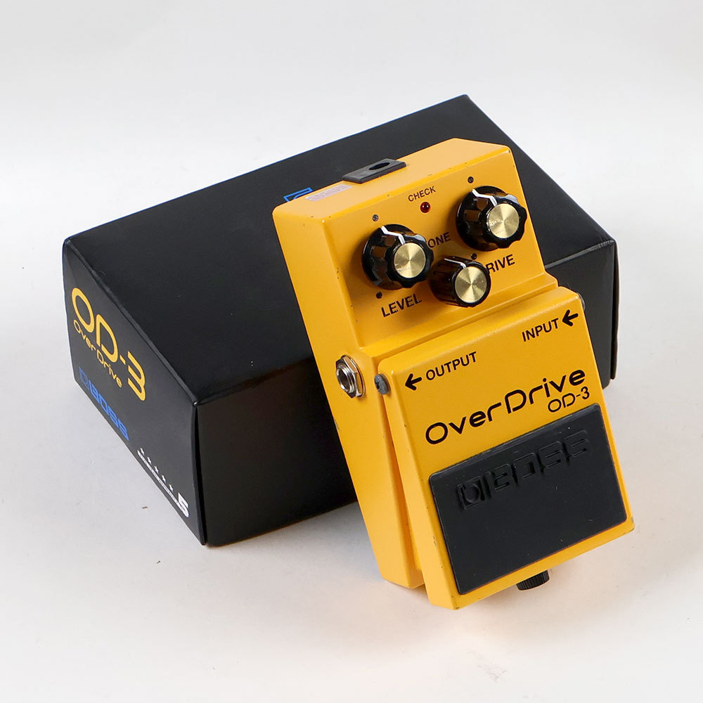 BOSS OverDrive OD-3 ギターエフェクター 中古品 BOSS 【中古】 オーバードライブ エフェクター BOSS OD-3 Over Drive
