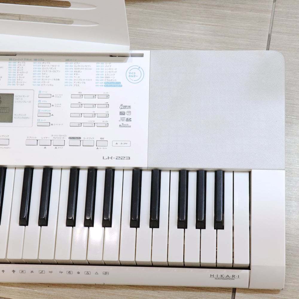 LK-223 | 光ナビゲーションキーボード | 電子楽器 | CASIO