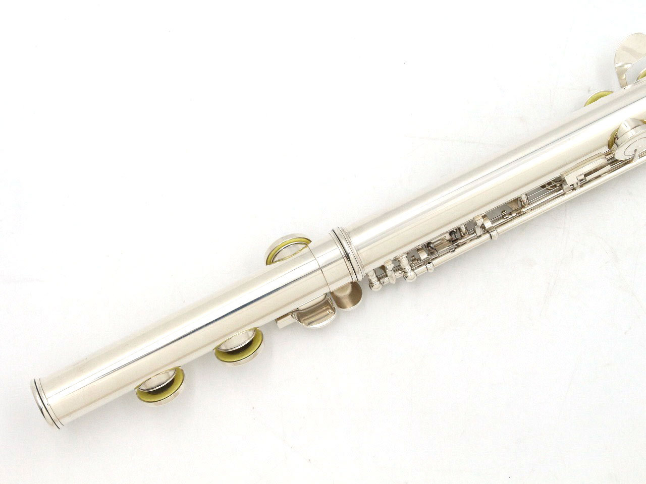 Sankyo 頭部管銀製 フルート ETUDE P.A NEL CC 全タンポ交換済み