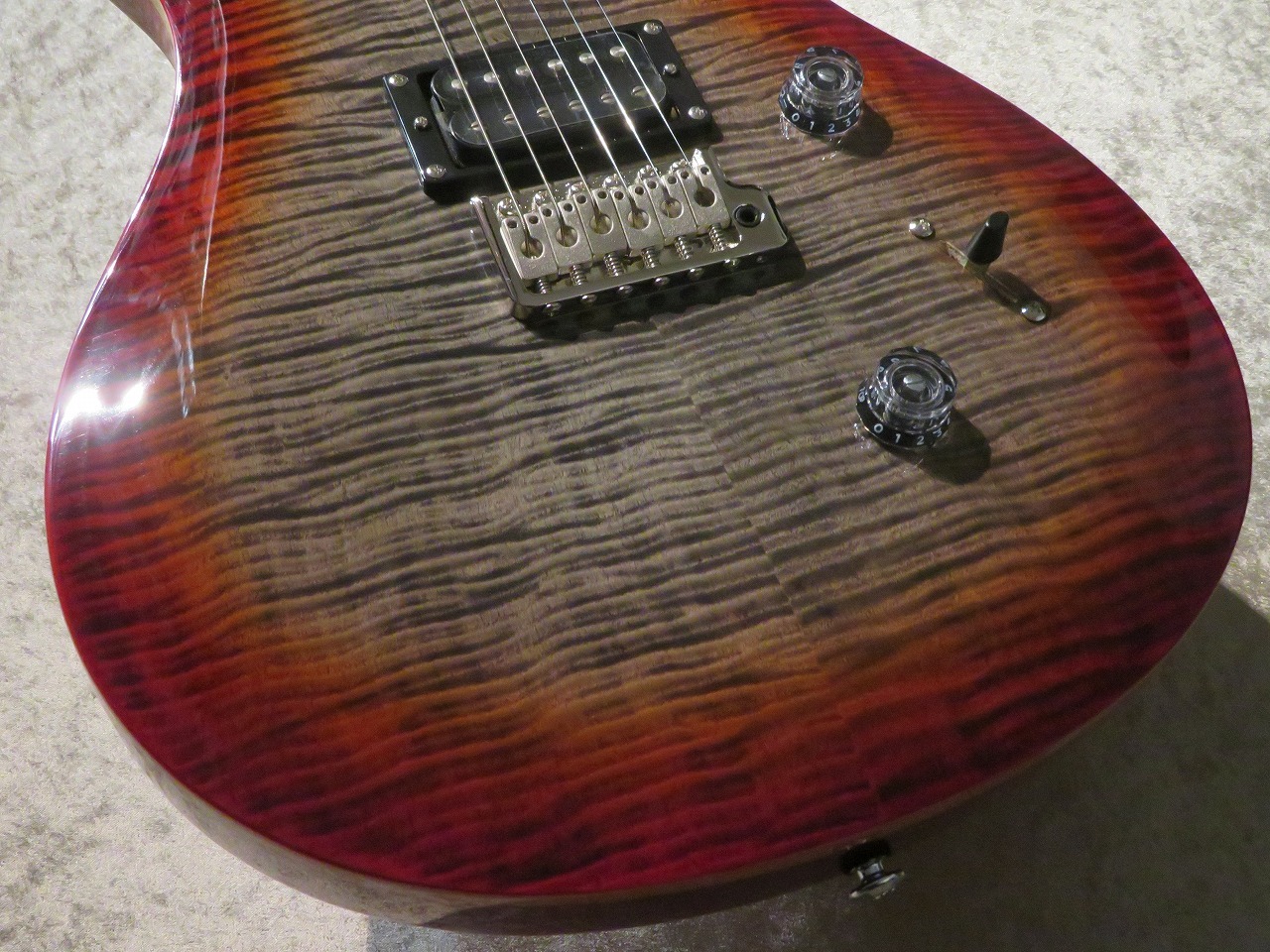 Paul Reed Smith(PRS) 【ワイルド杢個体】SE Custom24 -Charcoal