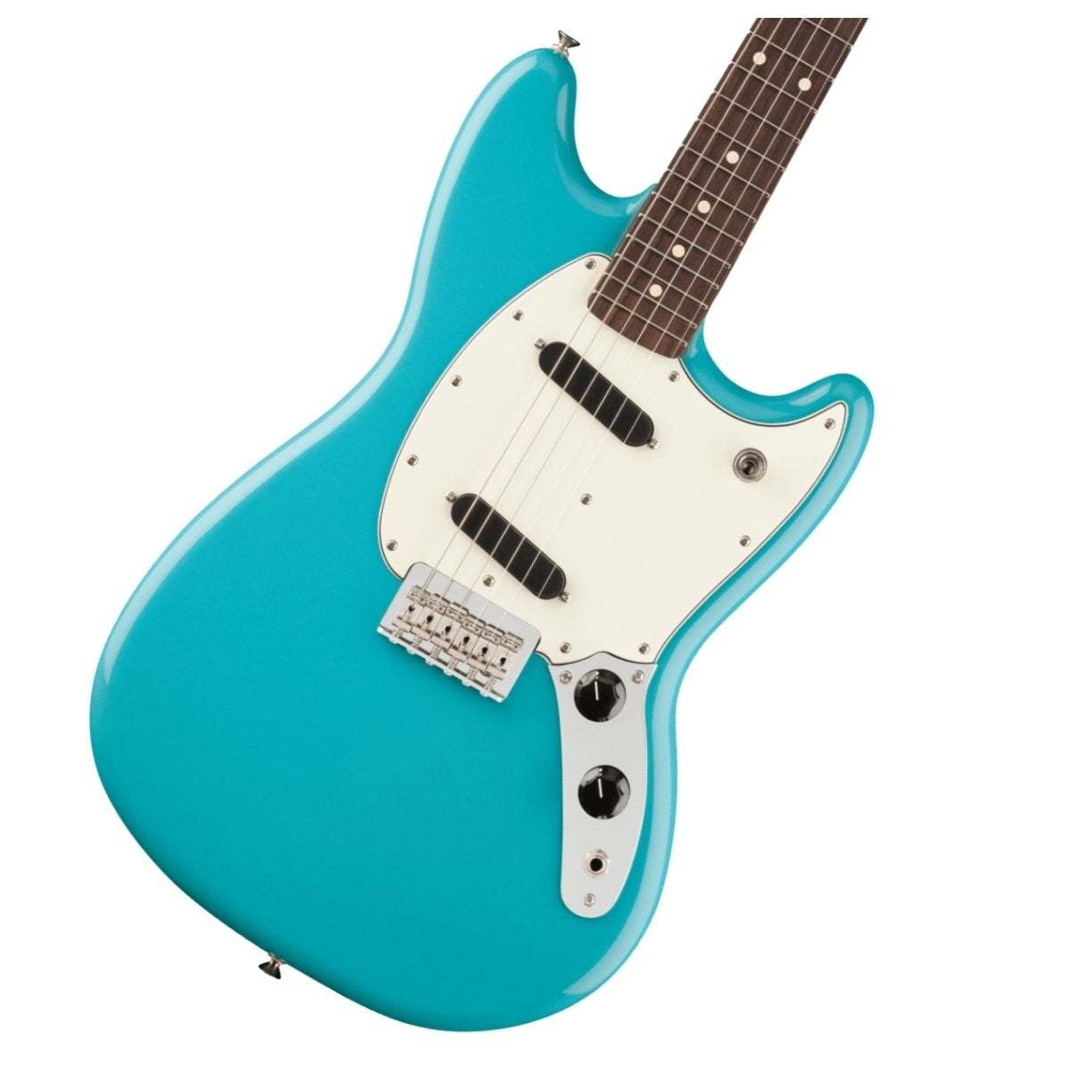 Fender Player II Mustang Rosewood FB Aquatone Blue BOSS KATANA MINI アンプ ...