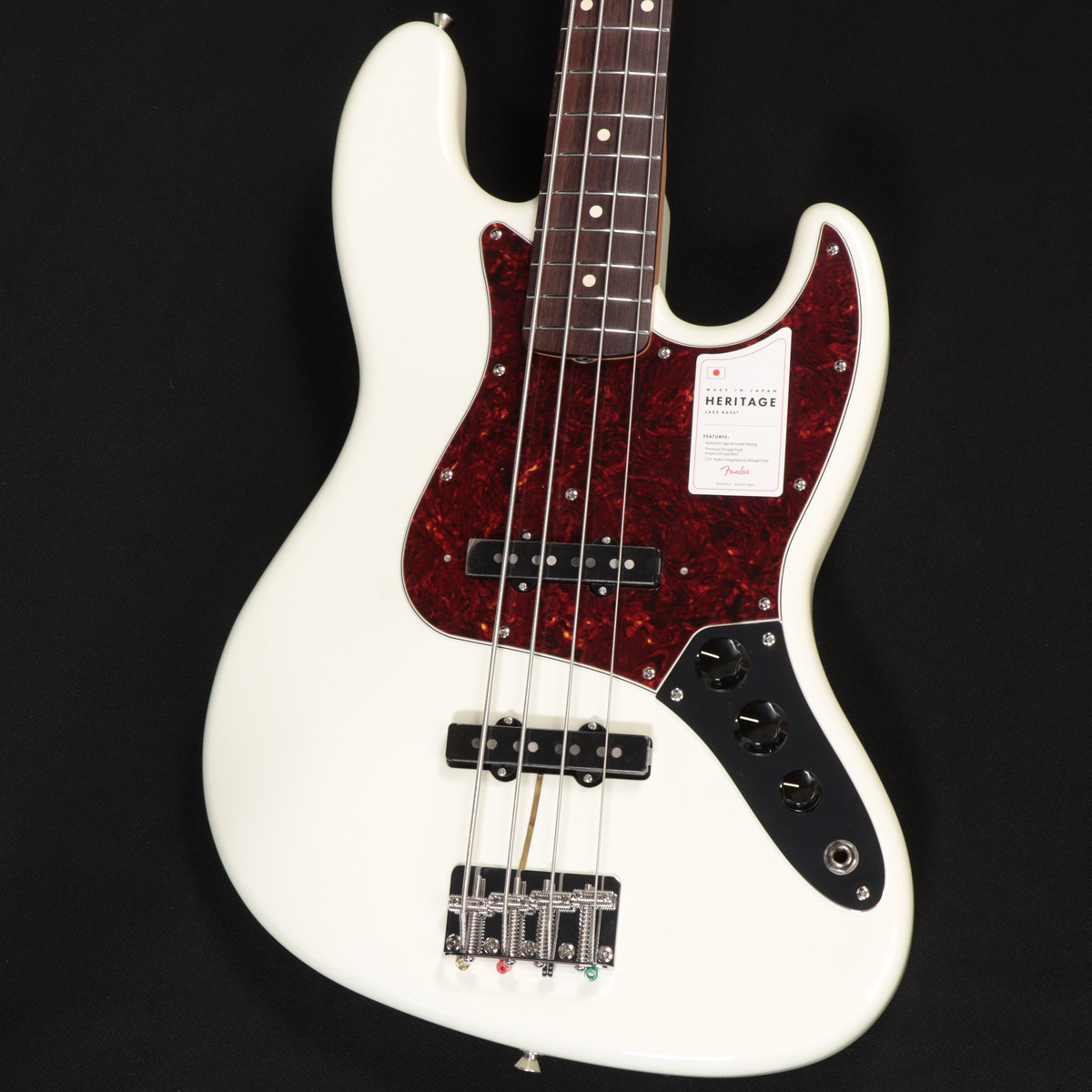 ベース FENDERJAPAN JAZZBASS Fender Made in Japan Heritage 60s Jazz Bass Olympic White ≪S/N