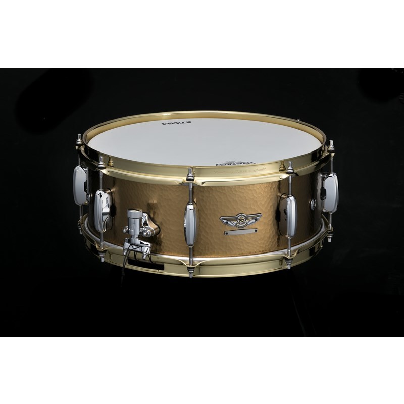 タマ　スターリザーブ ハンドハンマード　プラス　14×5.5 TBRS1455H TAMA Star Reserve Hand Hammered Brass Snare Drum 14 x 5.5 in