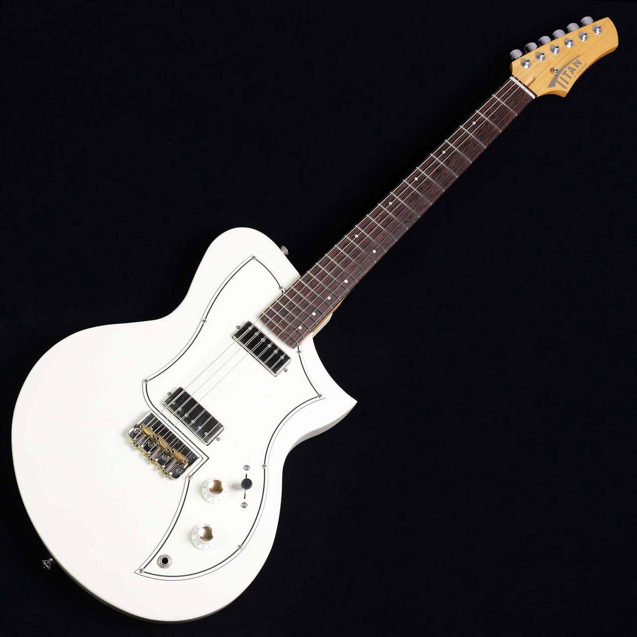 Titan Guitars KR-1 エレキギター本体 Titan Guitars KR-1 CUSTOM White エレキギター 【中古】（中古/送料