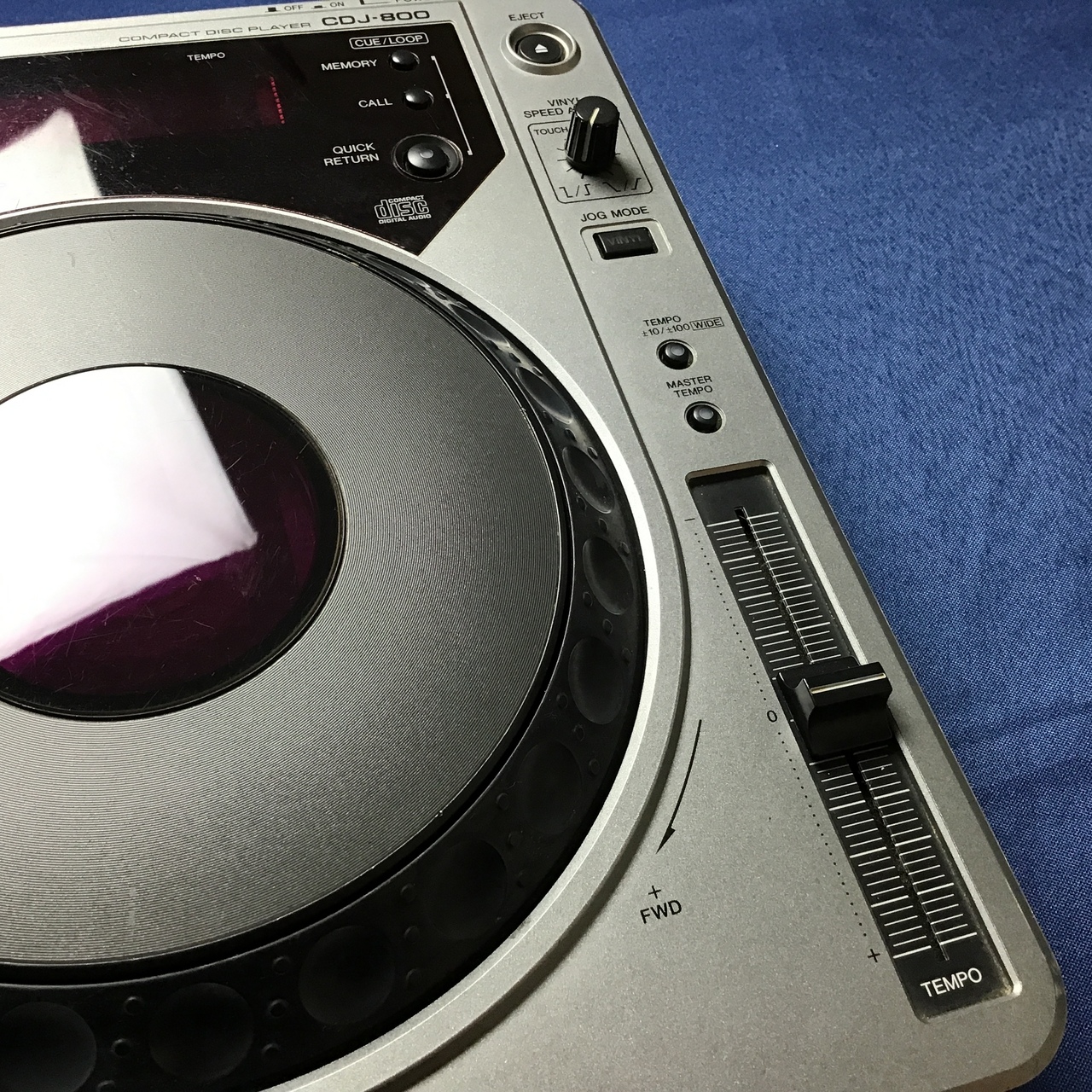 Pioneer CDJ-800 x 2台 【(1)S/N:CAMP001731JP｜(2)S/N:CAMP001633JP 