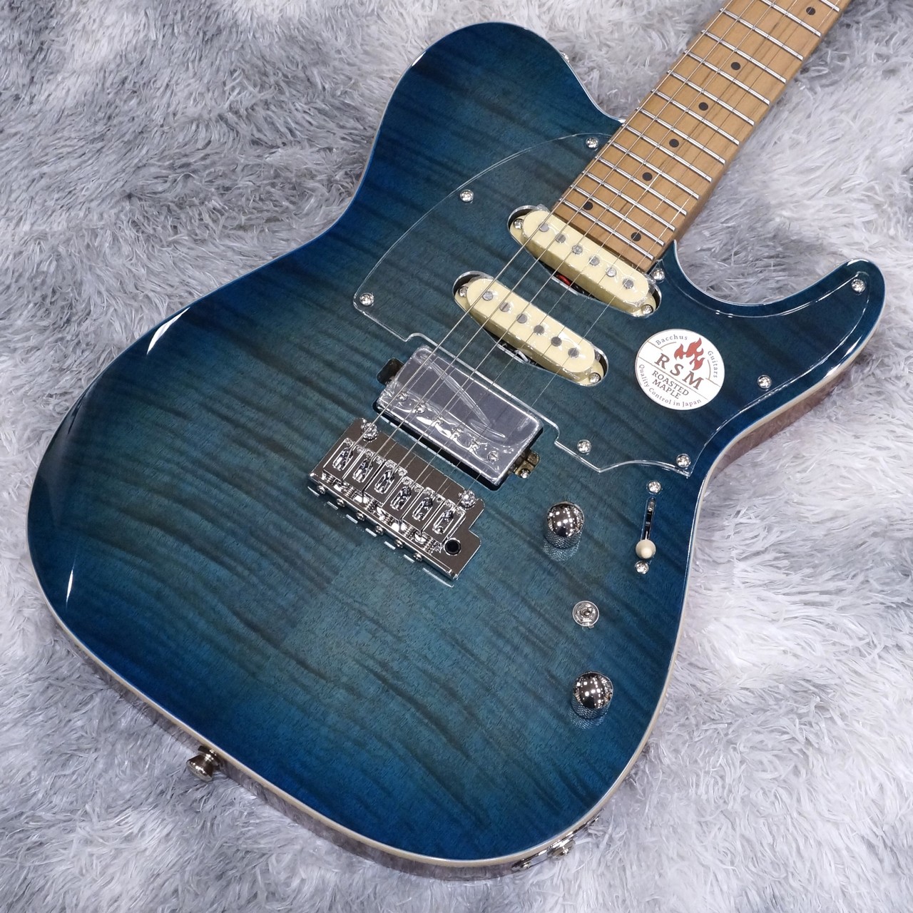 Bacchus TAC24AD-FMH RSM/M BLU-B(Blue Burst)（新品/送料無料）【楽器