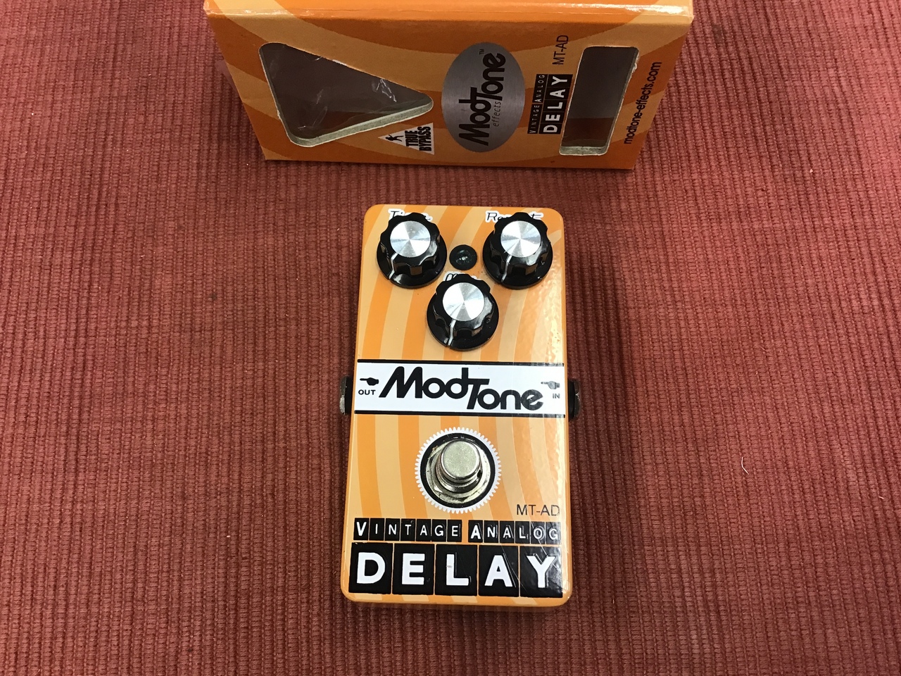 e*N様 中古 Modtone MT-ADディレイ MT-CPコンプレッサー2個 ModTone MT-AD VINTAGE ANALOG DELAY（中古）【楽器検索デジマート】