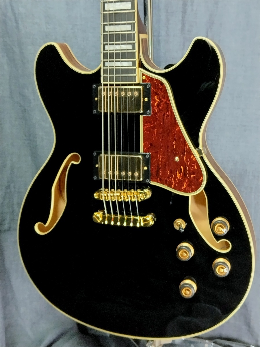 Ibanez AS93BC Black（新品特価）【楽器検索デジマート】