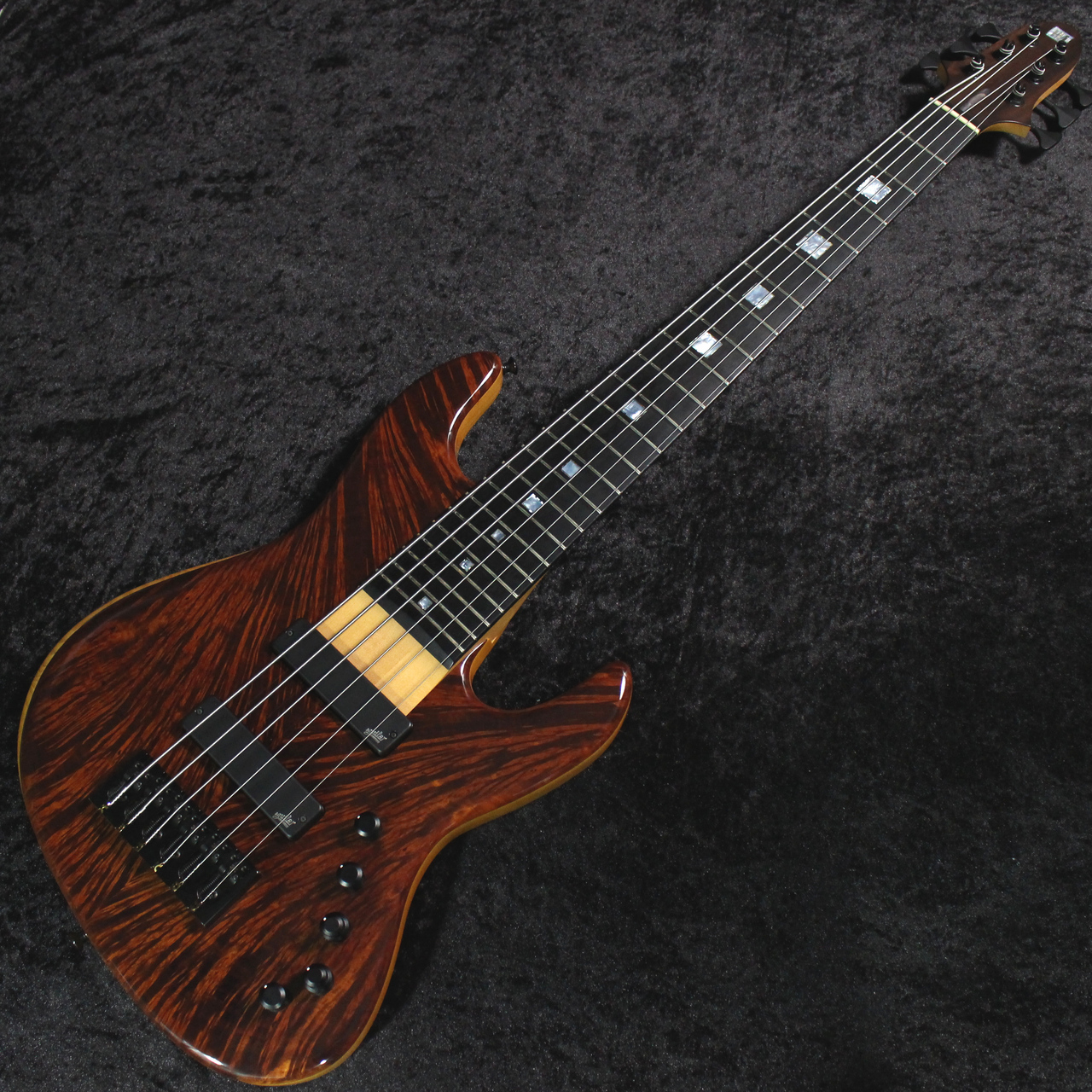 Miura Guitars U.S.A. 【6弦ベース】MB-1 6st Ash/Redwood/Ebony
