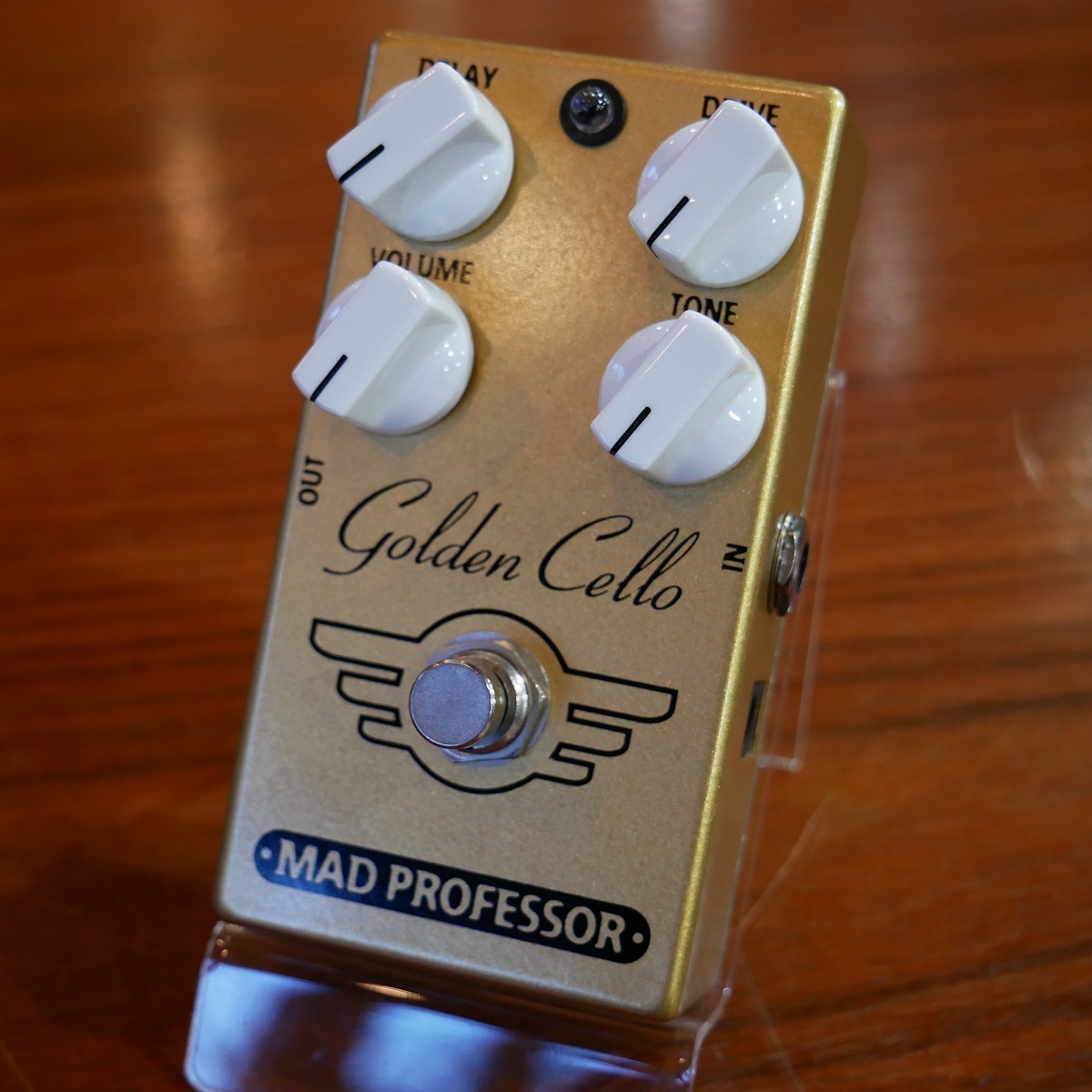 ギター MAD PROFESSOR Golden Cello 2nd Edition Mad Professor Golden Cello Overdrive Pedal 2nd Edition