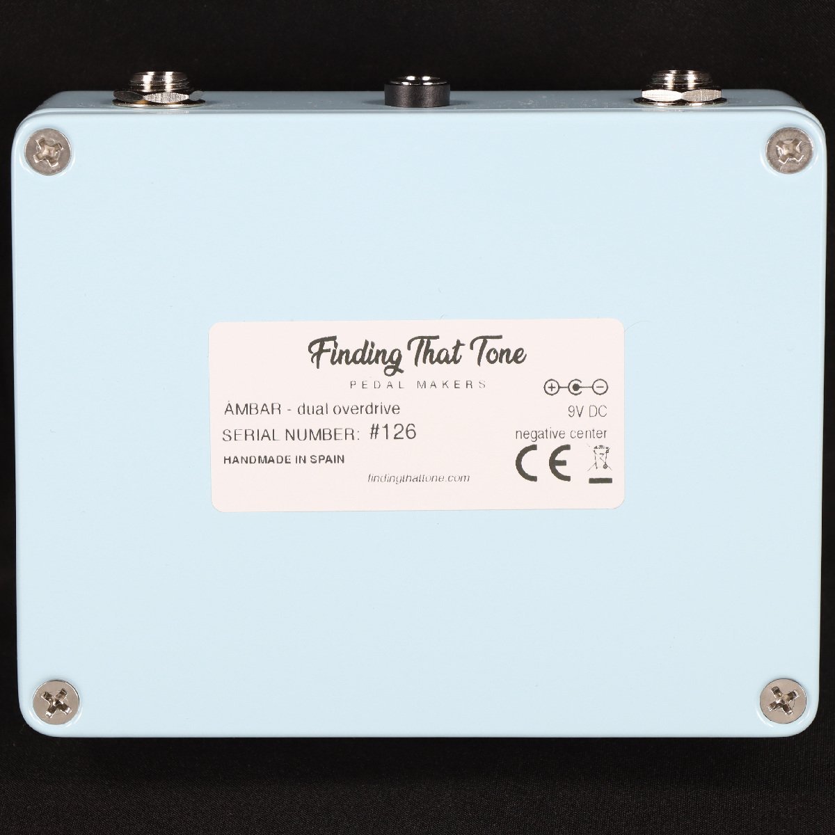 Finding That Tone AMBAR Sonic Blue Dual Overdrive オーバードライブ