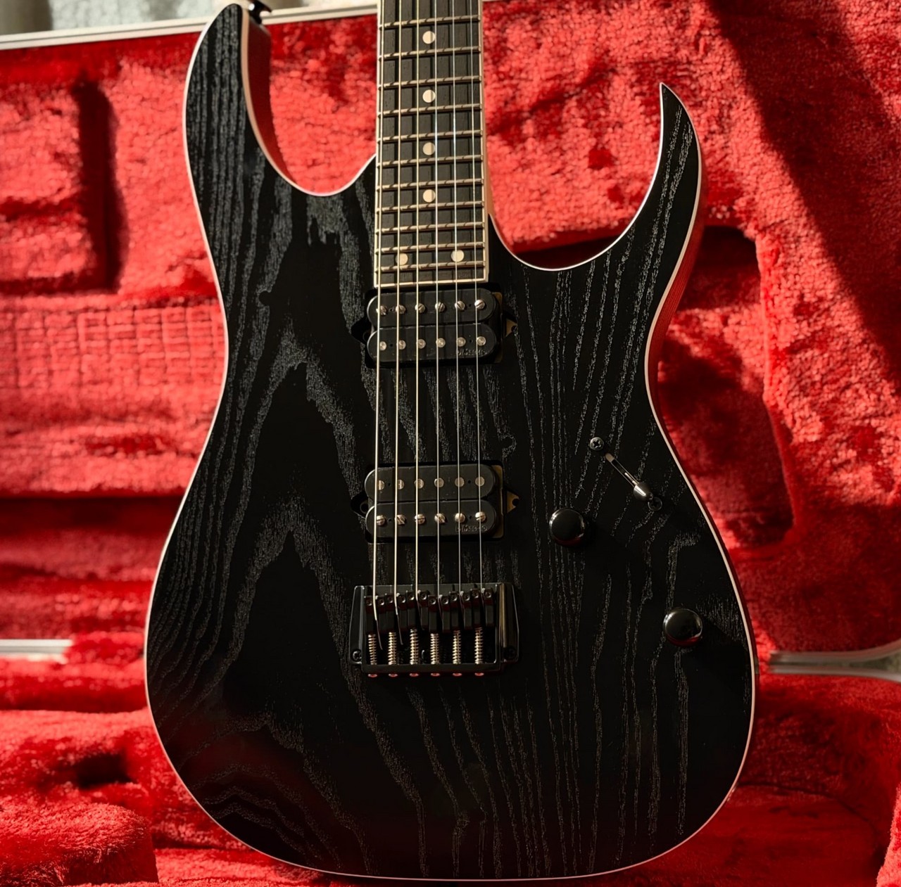Ibanez 【漆黒指板】Prestige RGR662AHBF ~Weathered Black~ #F2613468