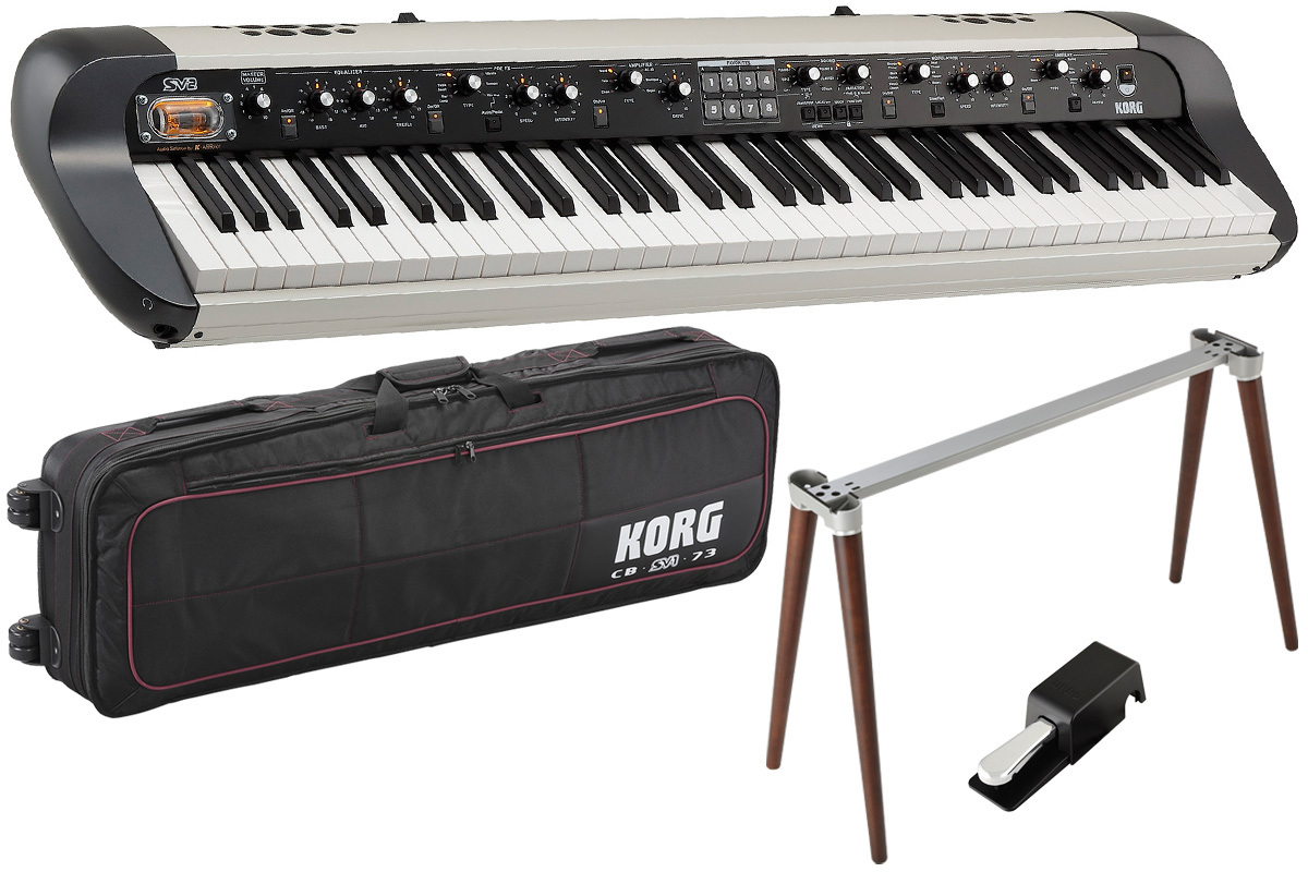 KORG SV2-73S 純正ケース・ウッドレッグスタンドセット73鍵盤ビンテージ・ピアノ（新品/送料無料）【楽器検索デジマート】