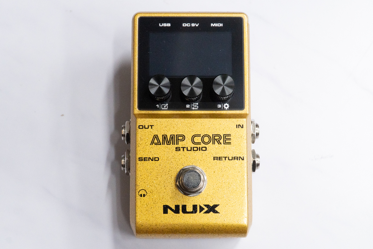 NUX NCA-1 AMP CORE STUDIO ギターエフェクター ゴールド NUX NCA-1 Amp Core Studio アンプモデラー / オーディオ