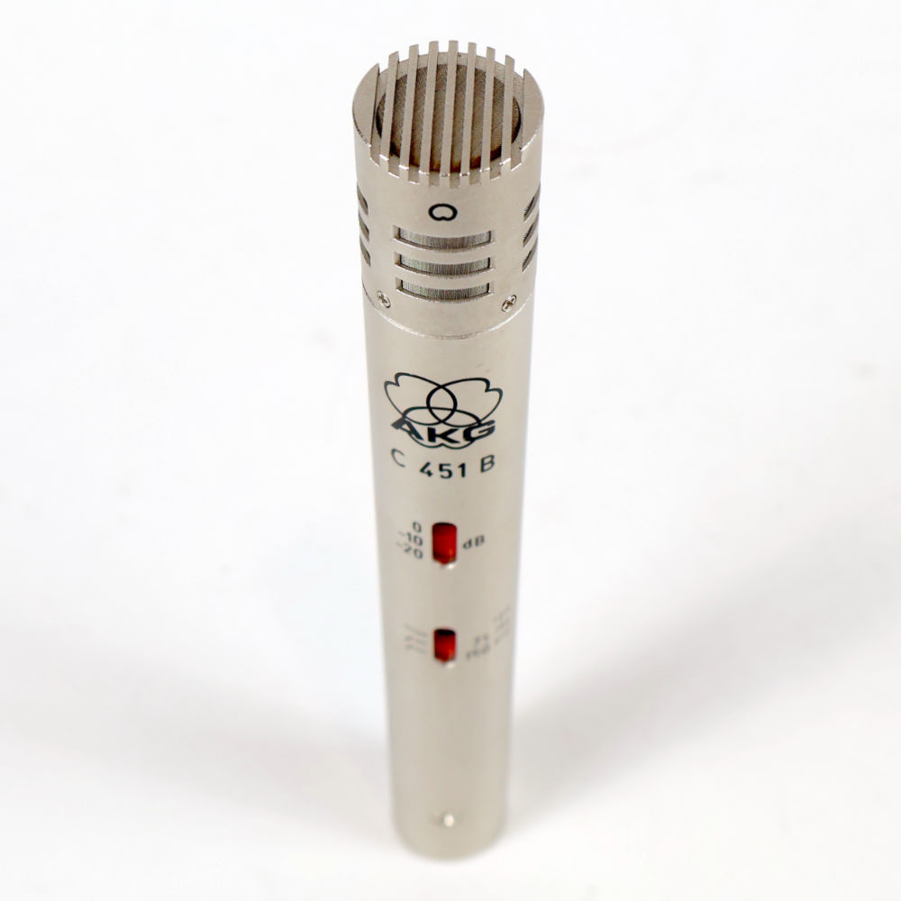 ⭐︎送料込みAKG コンデンサーマイク C451B 動作品　シゴイチ ⭐︎送料込みAKG コンデンサーマイク C451B 付属品完備 動作品