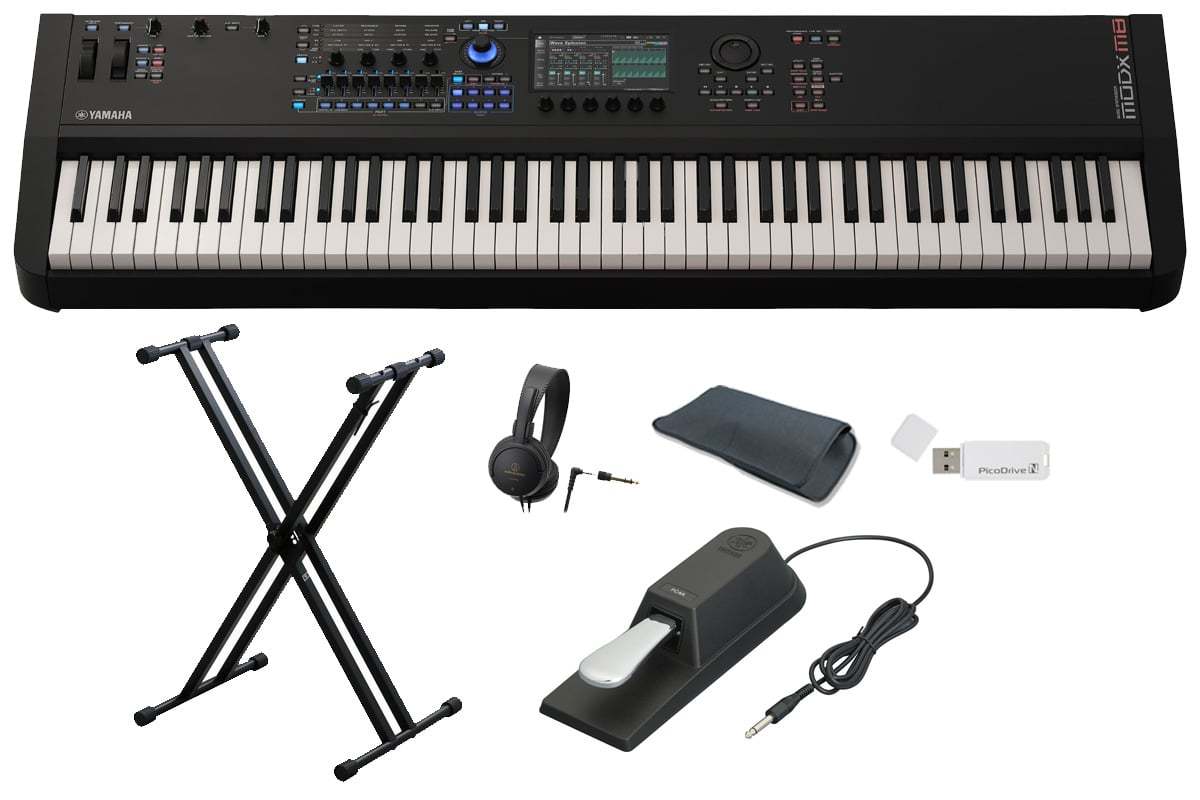 YAMAHA MODX M8 [純正ペダル(FC4A)＆スタンドセット！] 88鍵