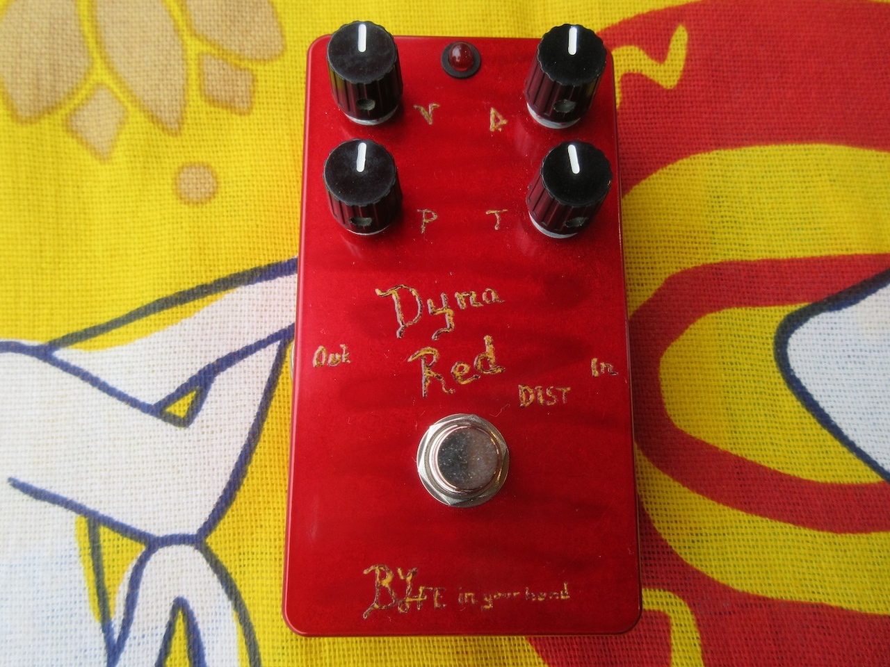 BJF Electronics in your hand series Dyna Red Distortion（中古