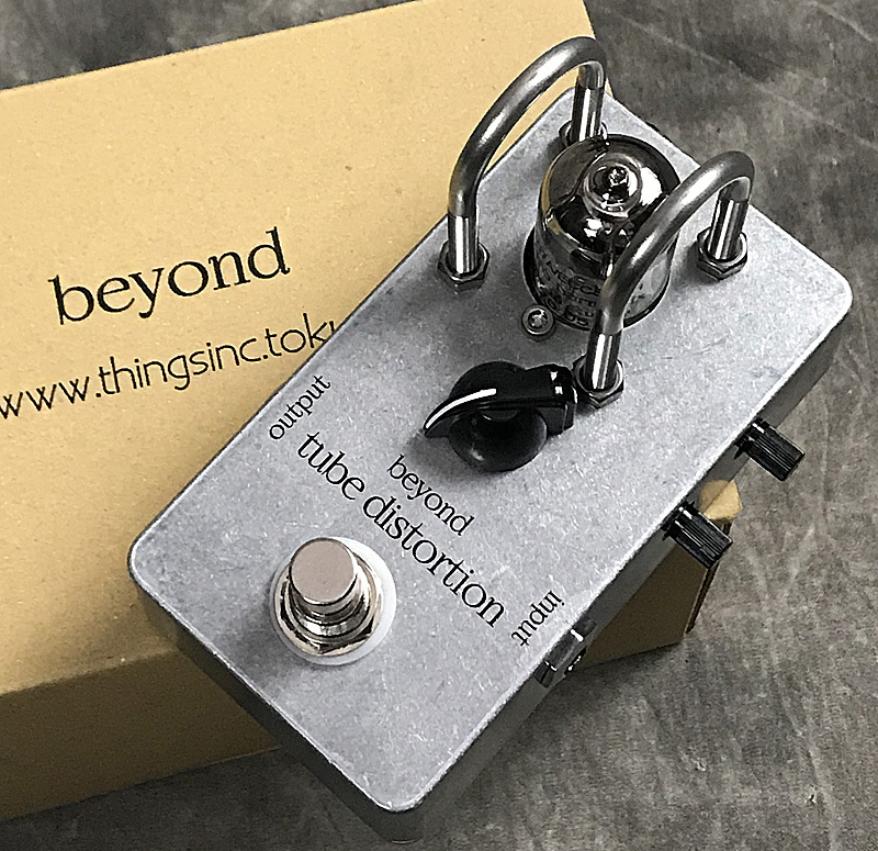 未使用新品！beyond tube distortion 真空管搭載 ① Beyond Tube Distortion 真空管ディストーション・ペダル