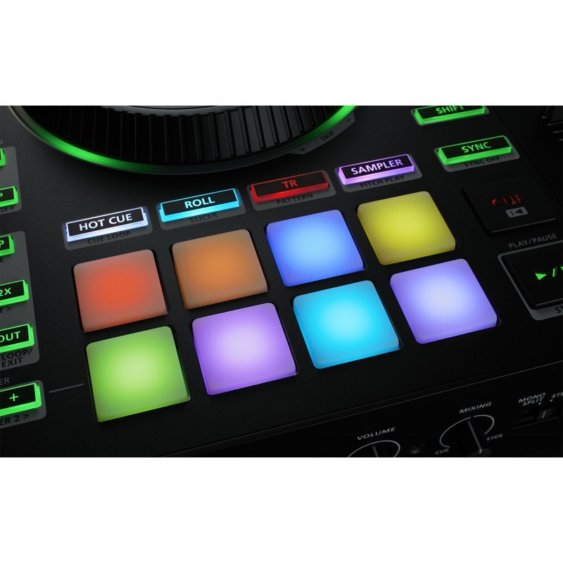 Roland DJ-808 DJコントローラー ローランド Serato Roland DJ-808 【無償ダウンロード版Serato DJ Pro対応DJ