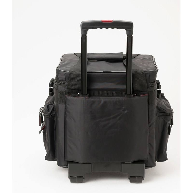 MAGMA LP-BAG100 Trolley Black/Red 【レコード用キャリーバッグ 