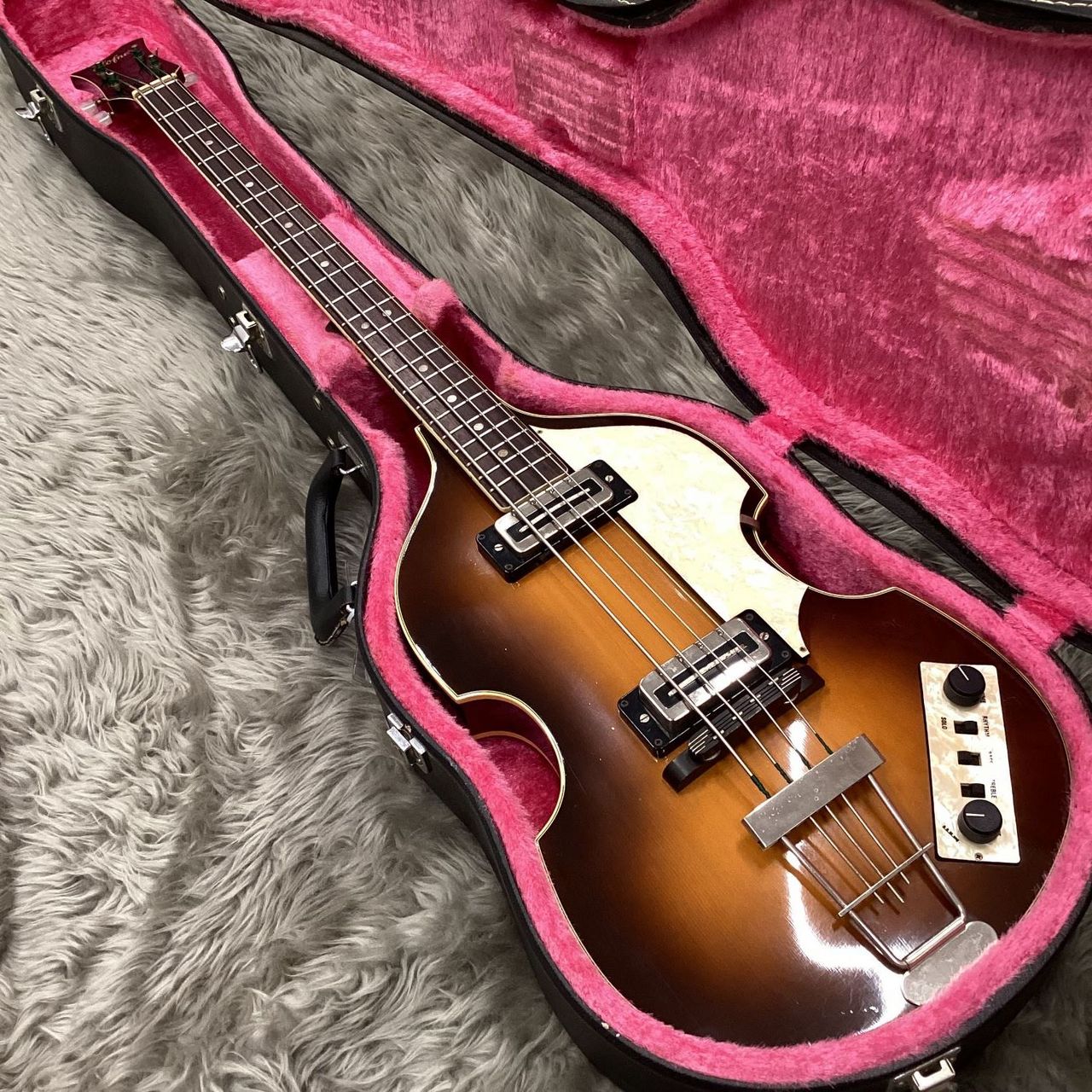 希少 レア1970'S前後500/1 HOFNERバイオリンベース Hofner 500/1 Sunburst Made in Germany 1970s Vintage Violin