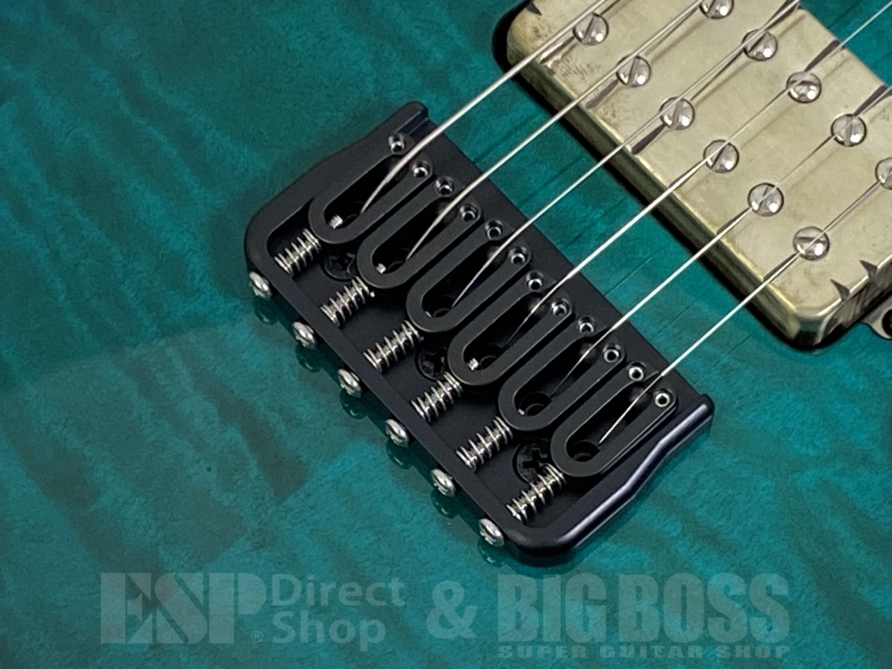 E-II M-II NT HS QM (Black Turquoise Burst)（新品/送料無料）【楽器