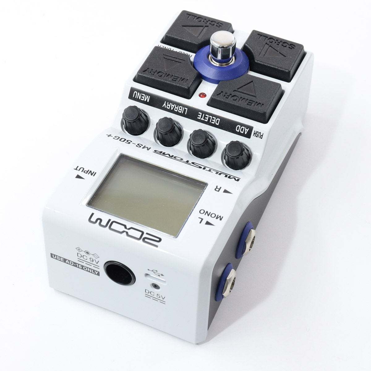 ZOOM MS-50G+ MultiStomp Guitar Pedal マルチエフェクター ズーム