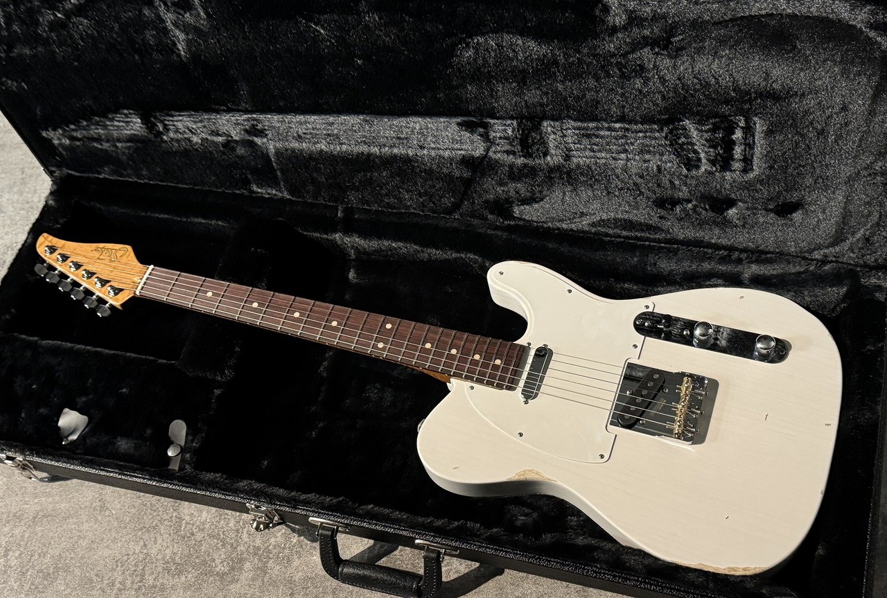 Suhr Custom Classic T Antique Heavy Aged Trans White【ロースト