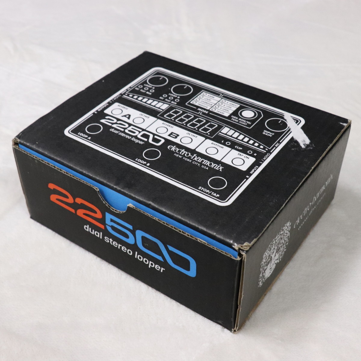 Electro-harmonix 22500 LOOPER 美品 Electro Harmonix 22500 - 2つのループの長さを個別に設定できる