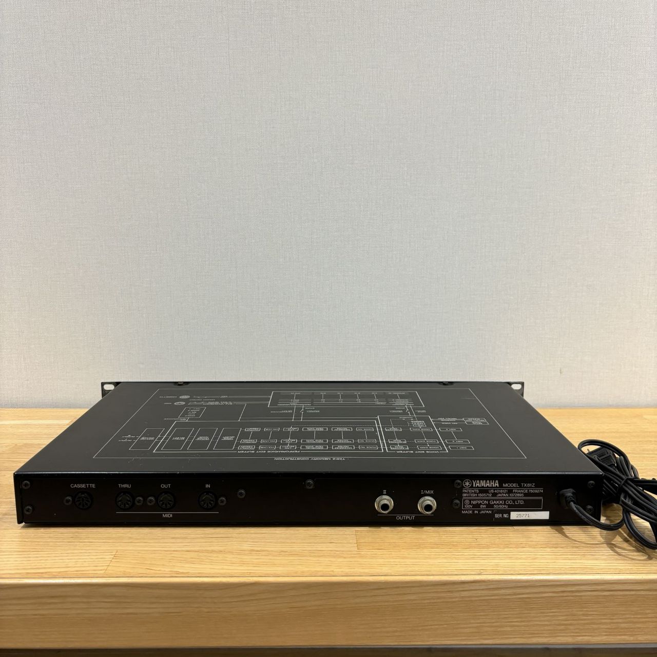 鍵盤楽器 YAMHA TX81Z YAMAHA TX81Z（中古/送料無料）【楽器検索デジマート】