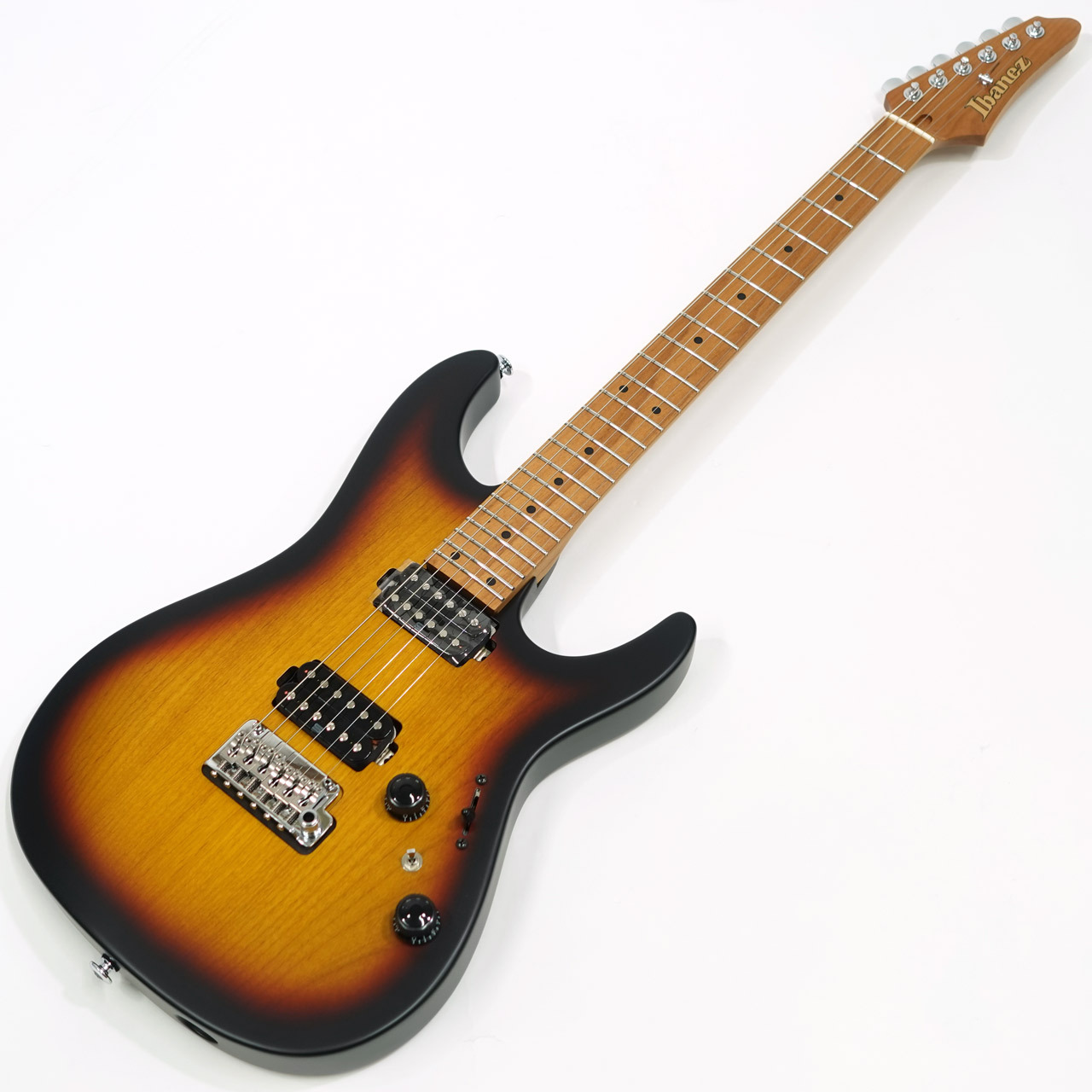 ギター Ibanez AZ2402-TFF Ibanez AZ2402 Prestige 6-String Electric Guitar w/Case - Tri Fade