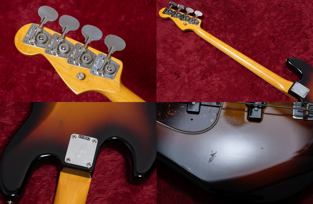 Fender American Vintage II 1966 Jazz Bass 3TS 2024 4.135kg