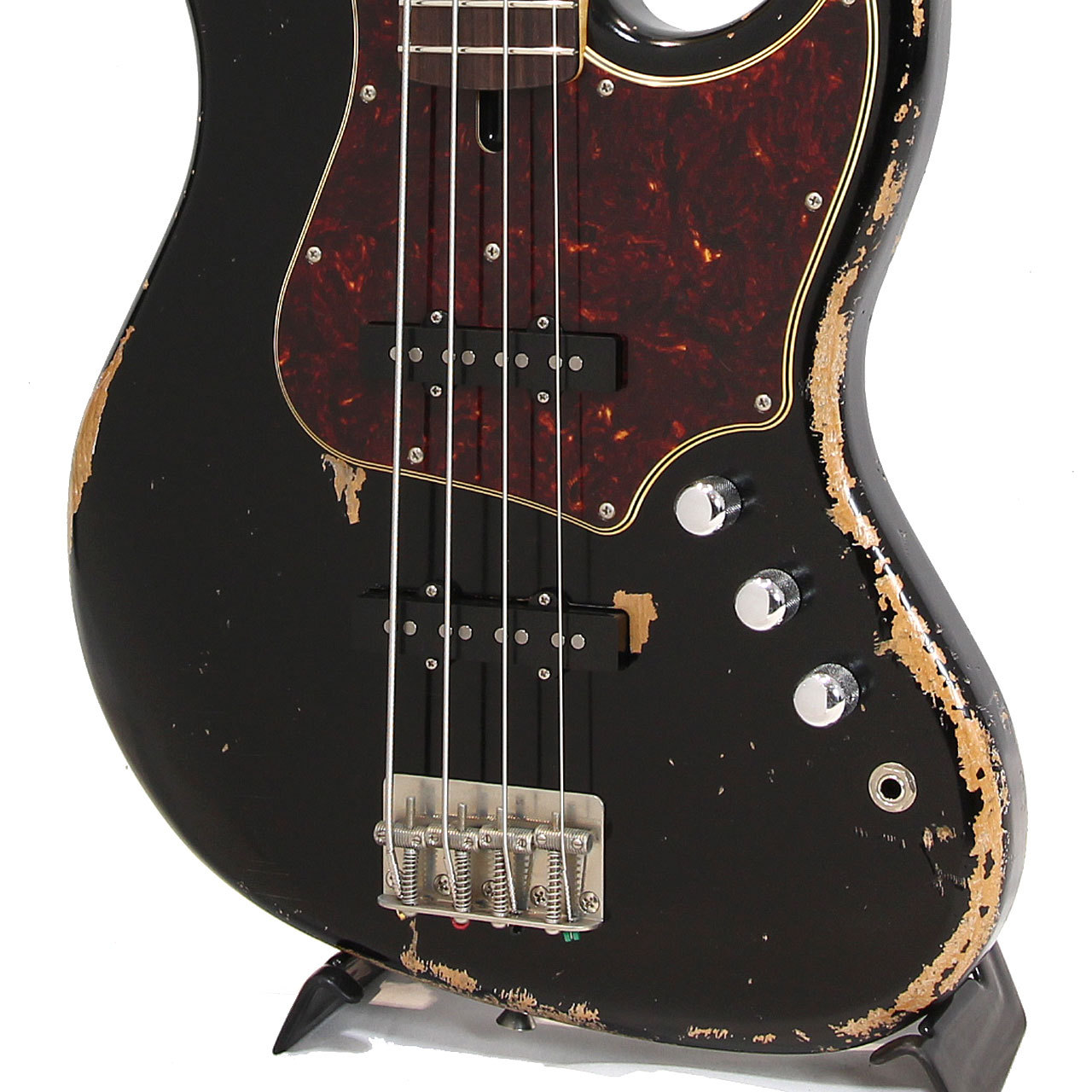 Tsubasa Guitar Workshop The Hopper Alder/R Black / Heavy Aged