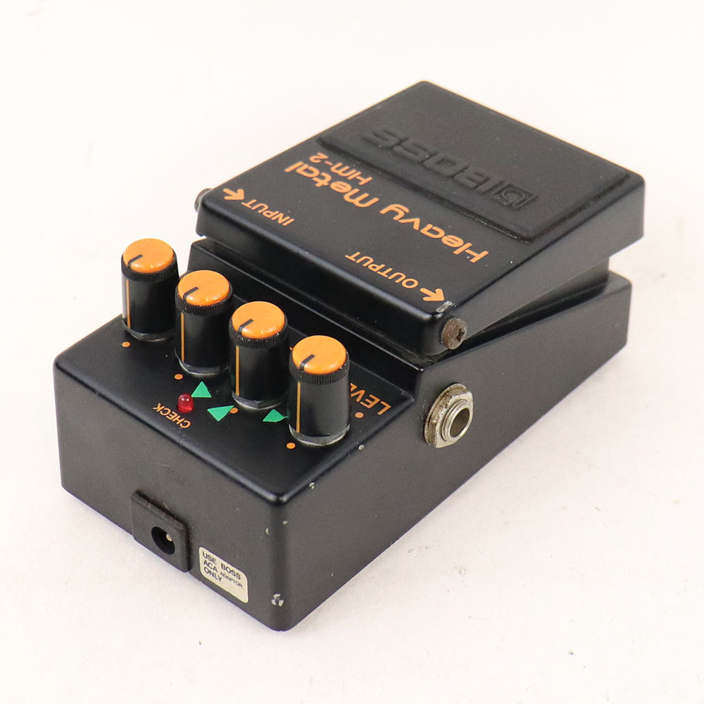 ボス ヘビーメタル HM-2 ギターエフェクト 日本製 ケーブル バッテリー ボス ヘビーメタル HM-2 ギターエフェクト 日本製 ケーブル