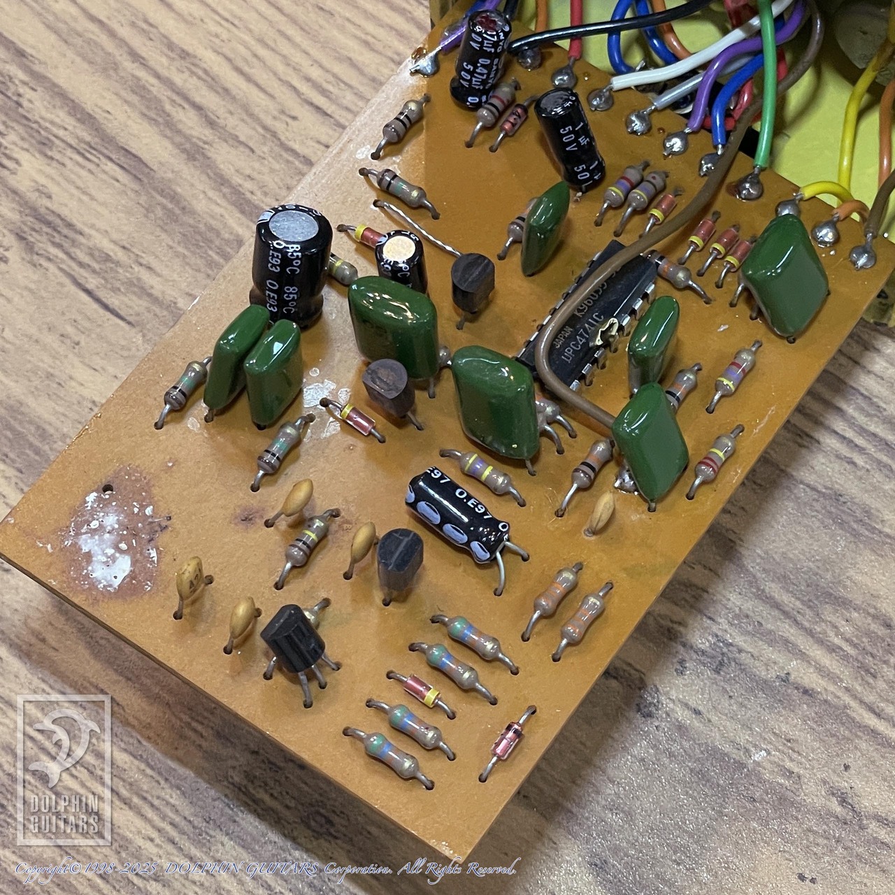 BOSS OD-1 OverDrive 初期 NEC μPC4741C 銀ネジ BOSS OD-1 OverDrive