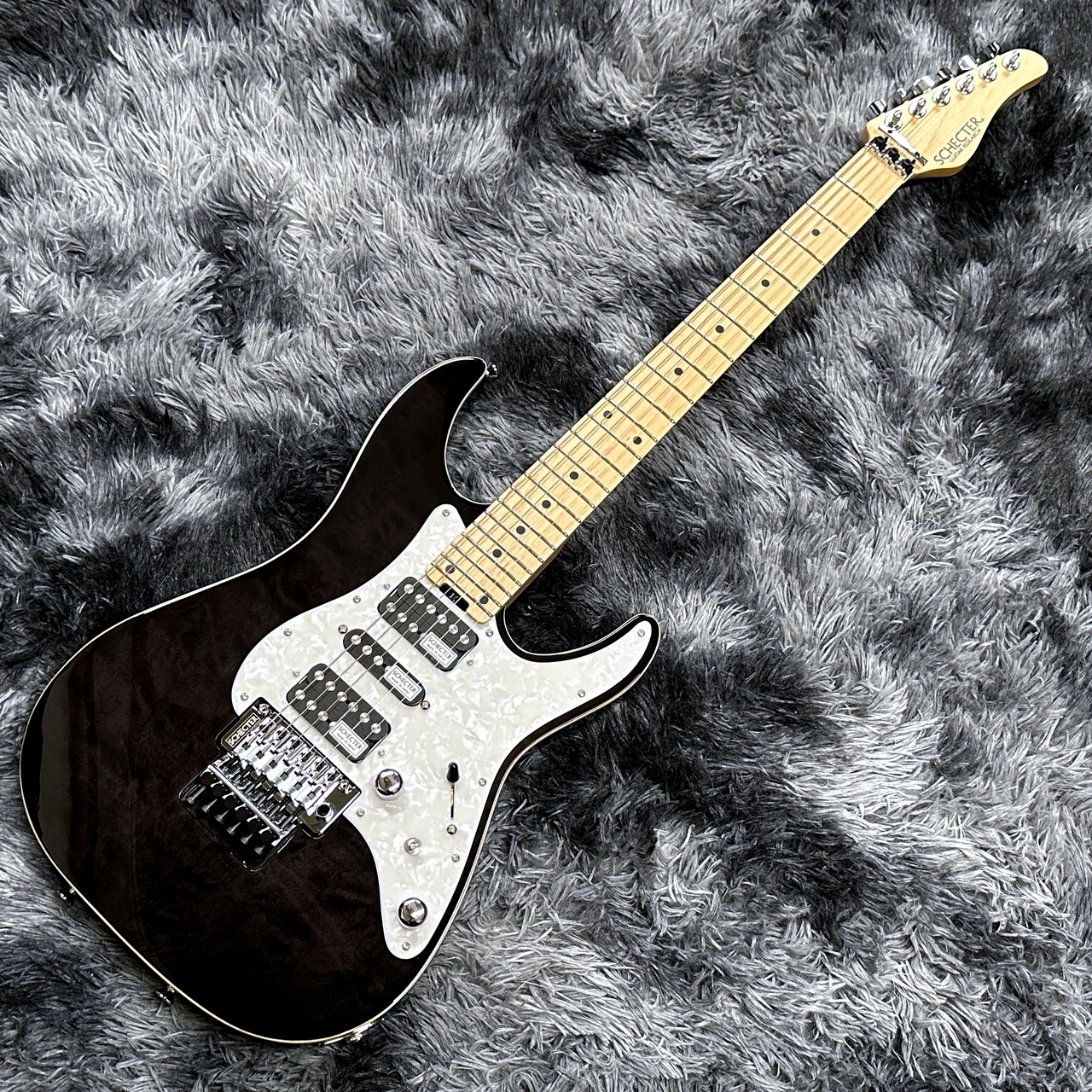 SCHECTER JAPAN SD-2-24-AL STBK (See-thru Black) / Maple