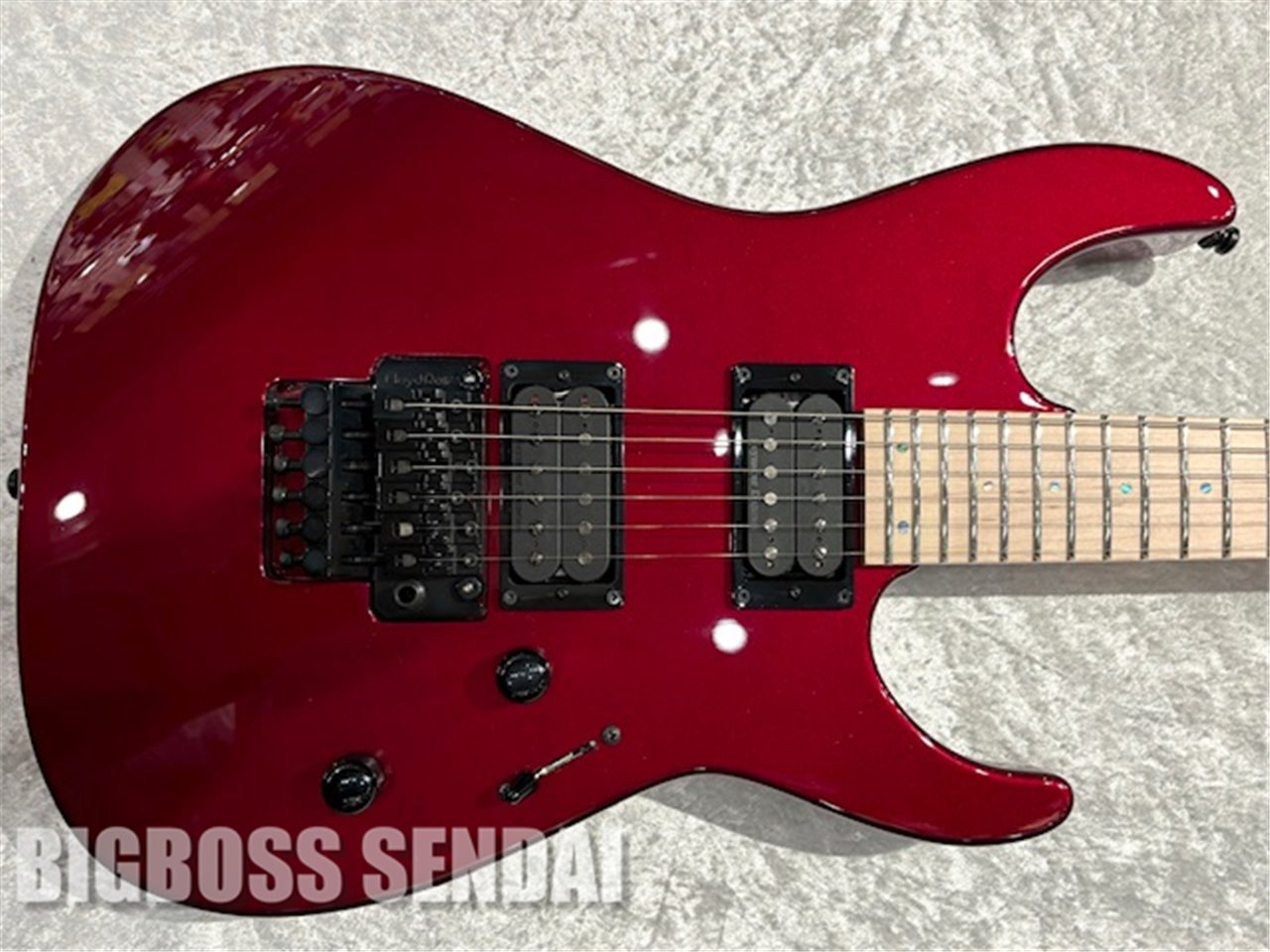 ESP M-II DX/M / Deep Candy Apple Red【即納可能】（新品/送料無料）【楽器検索デジマート】