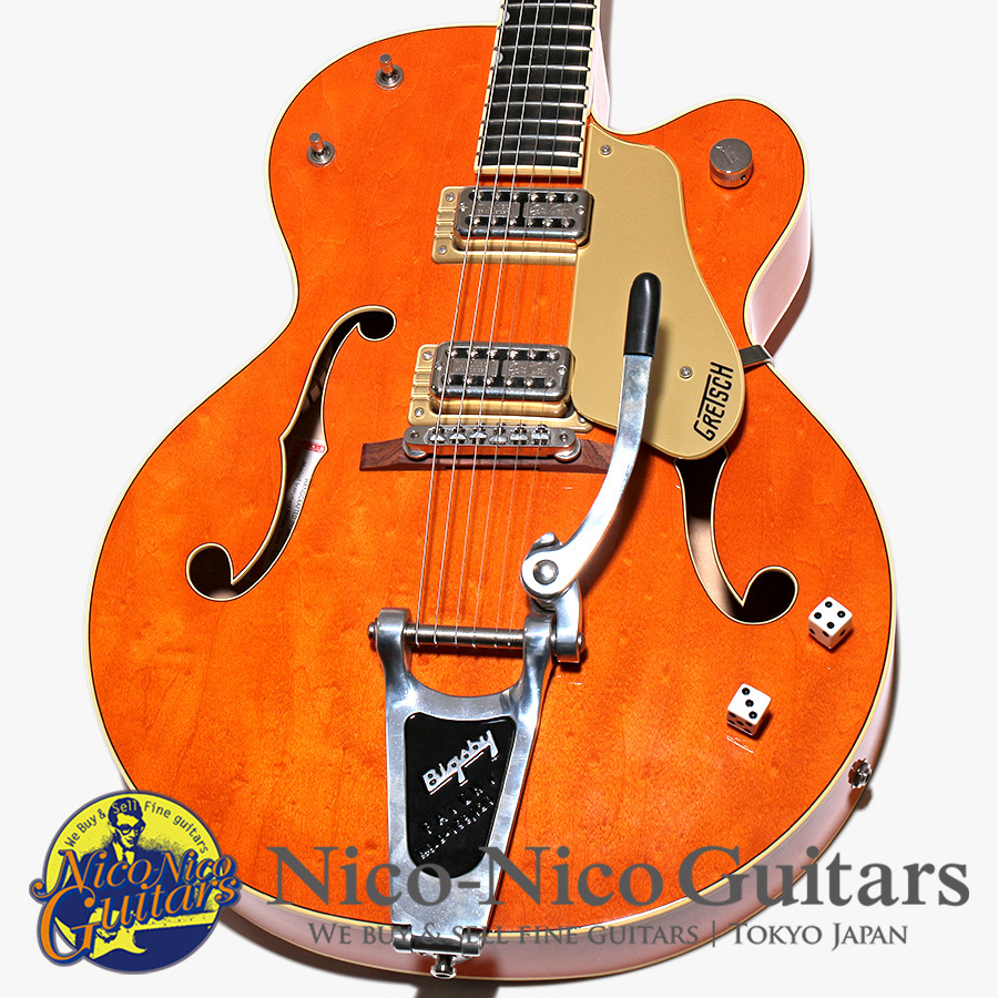 Gretsch 2018 G6120-BSNV-LVO Brian Setzer (Orange)（中古