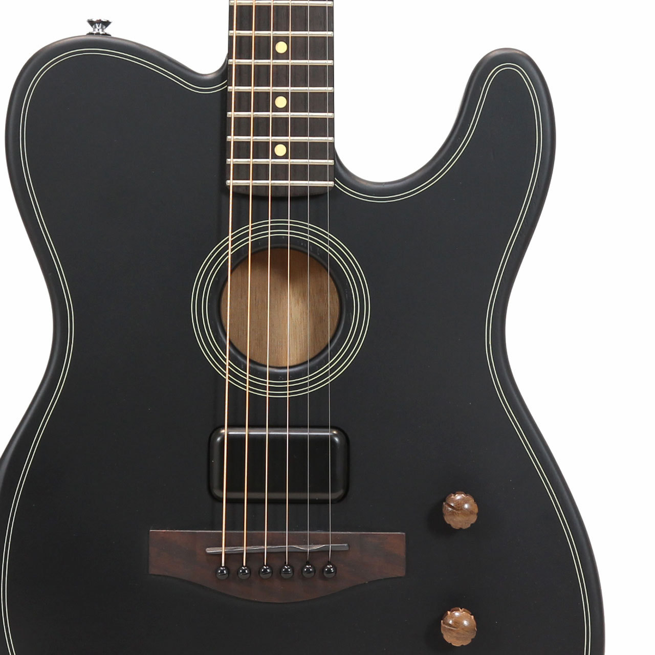 Fender Acoustasonic Standard Telecaster BLK（新品/送料無料）【楽器