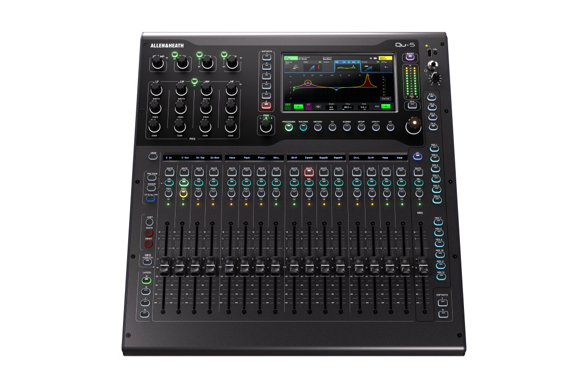 ALLEN & HEATH Qu-5 ◇ デジタルミキサー 【2025年9月中旬発売