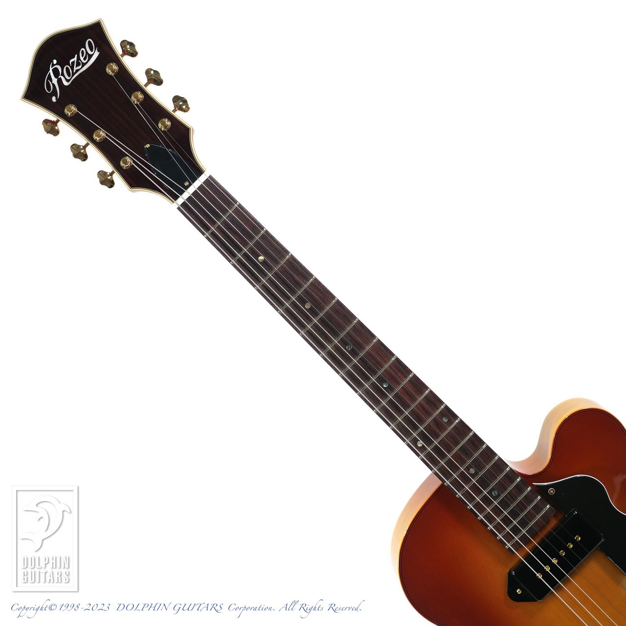 【軽量フルアコ】Rozeo Ladybug SM-TBC / RT Burst Rozeo:Ladybug SM-C HB/BLK