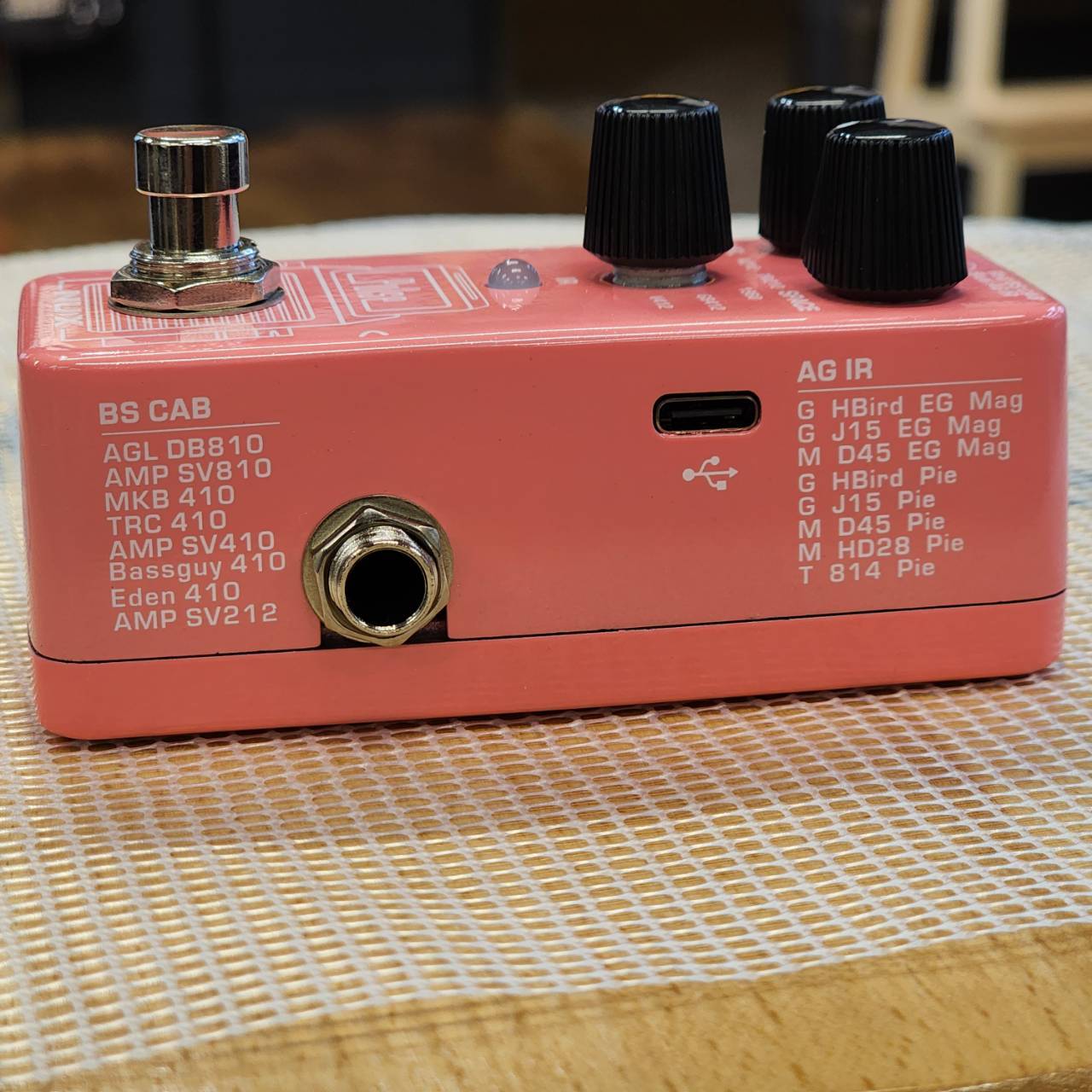 NUX Pulse NSS-4 IRローダー NUX NSS-4 Pulse IRローダー ミニペダル オーディオ