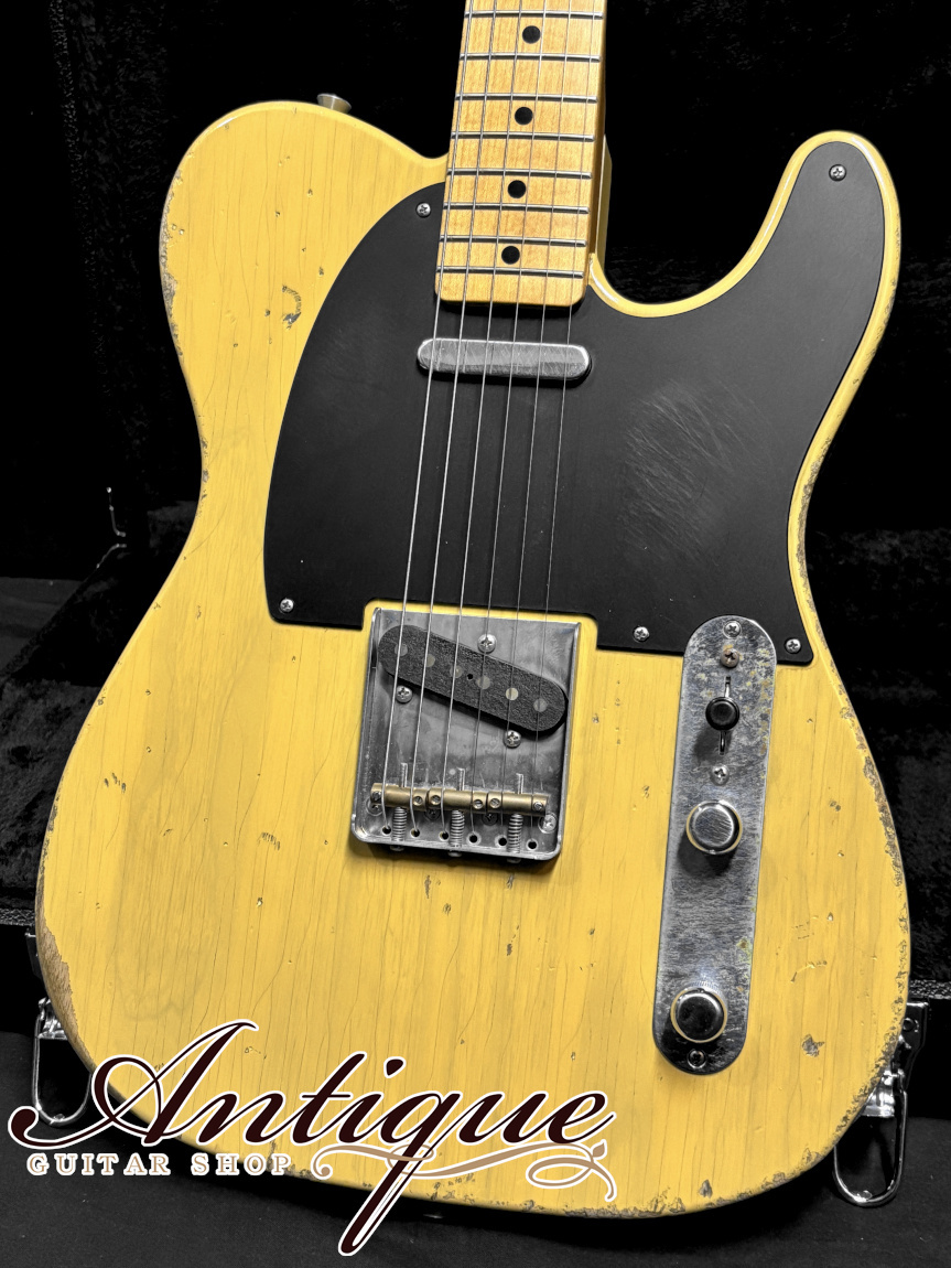 ギター Fullertone Guitars TELLINGS 52 Fullertone Guitars Tellings 52 2024 White Blonde Rusted w
