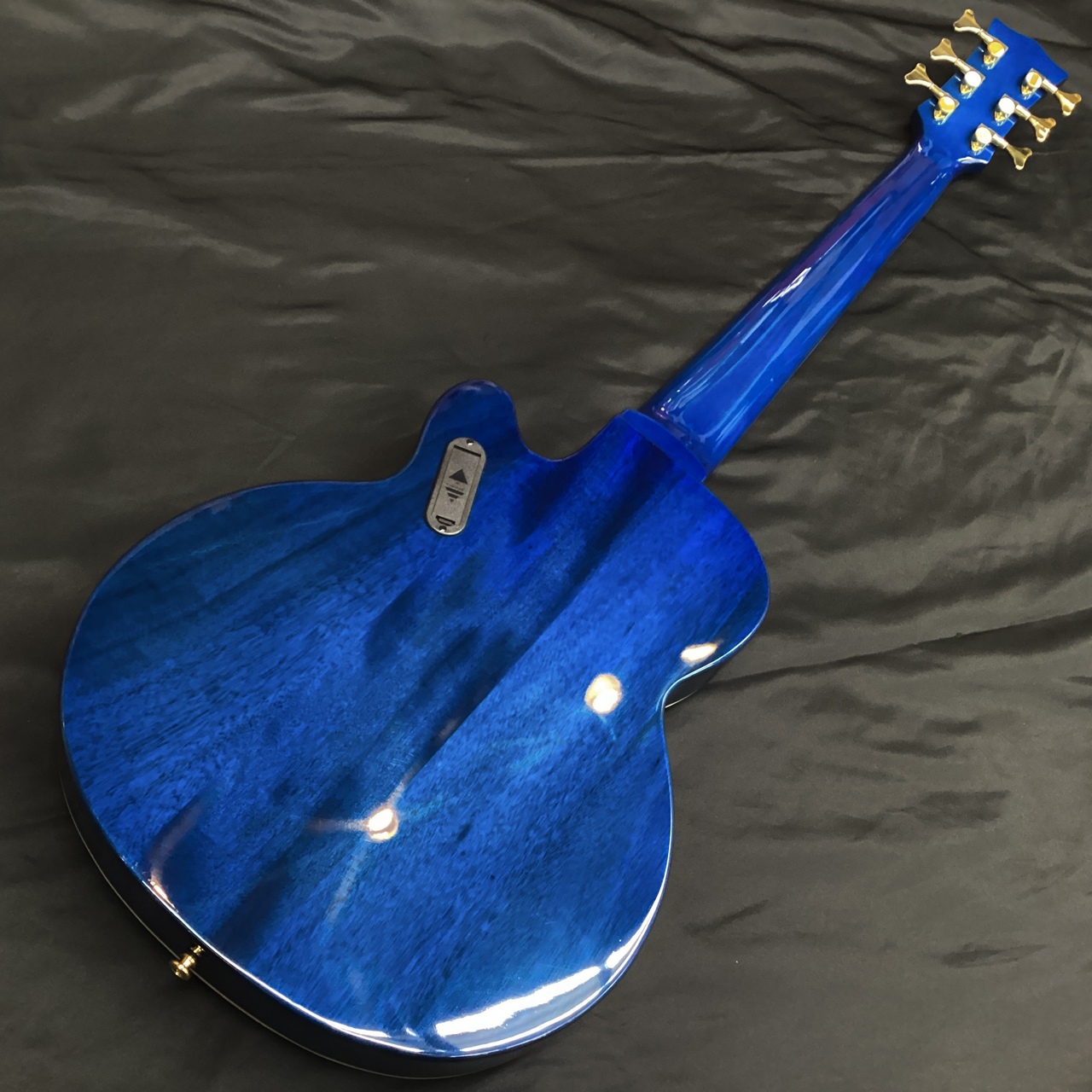 Katamalazoo 6-String Semi-acoustic Bass/Blue (6弦ベース アクティヴ