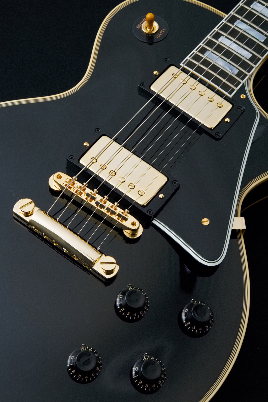 レスポールカスタム GYPSYROSE 黒＋ラメ レスポールカスタム