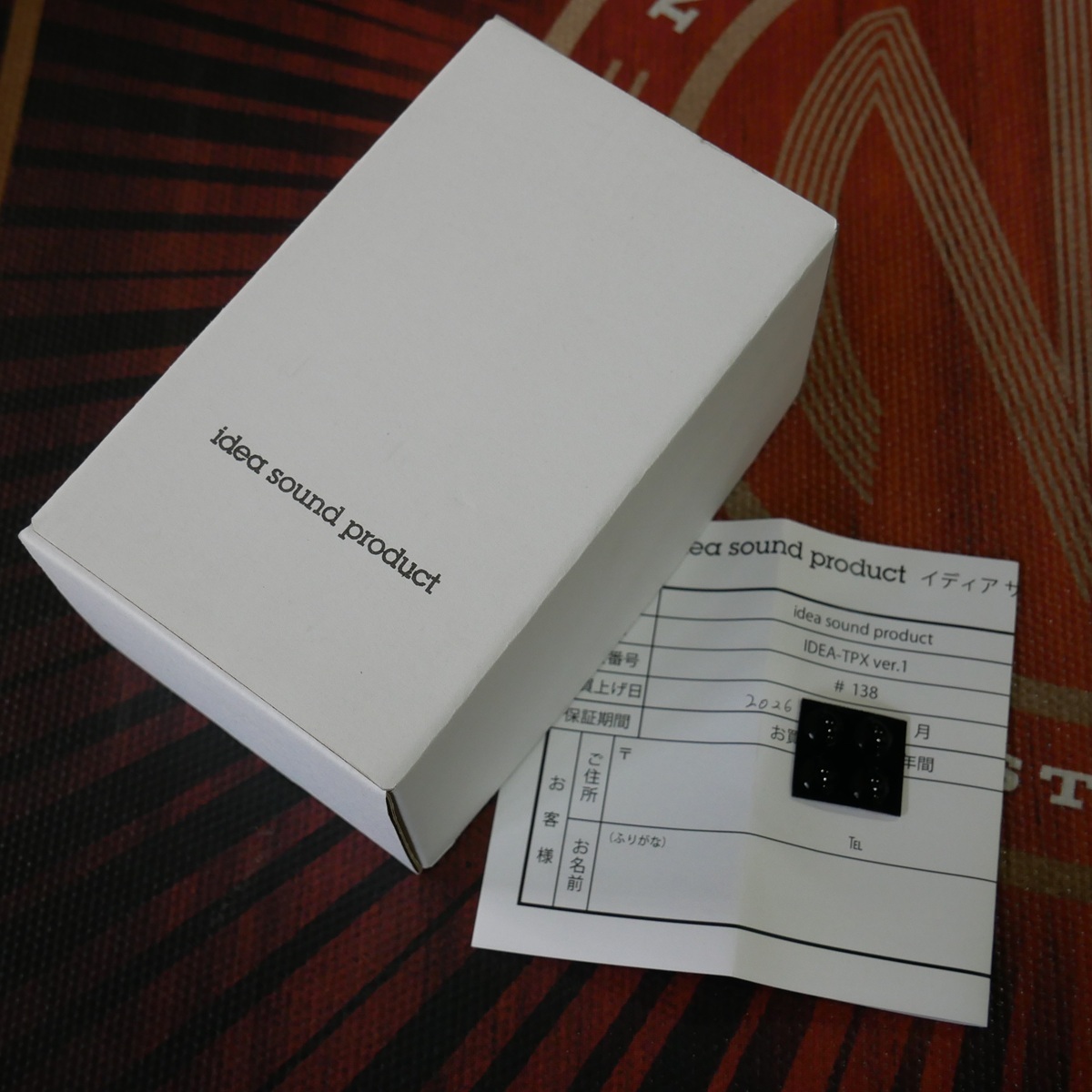 idea sound product IDEA-TPX ver.1 【Transparent Overdrive】【USED