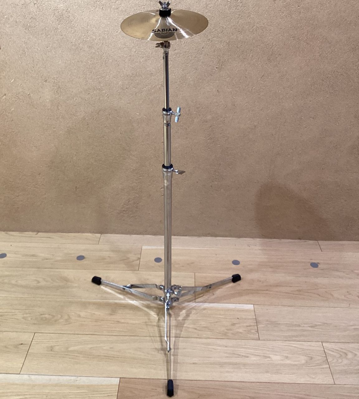 SABIAN スプラッシュシンバル シンバルストレートスタンド込み HH-8SP