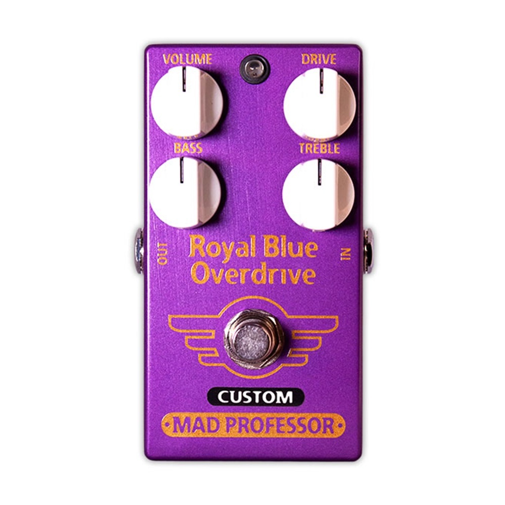 MAD PROFESSOR Royal Blue Overdrive CUSTOM Bluebird mod（新品/送料