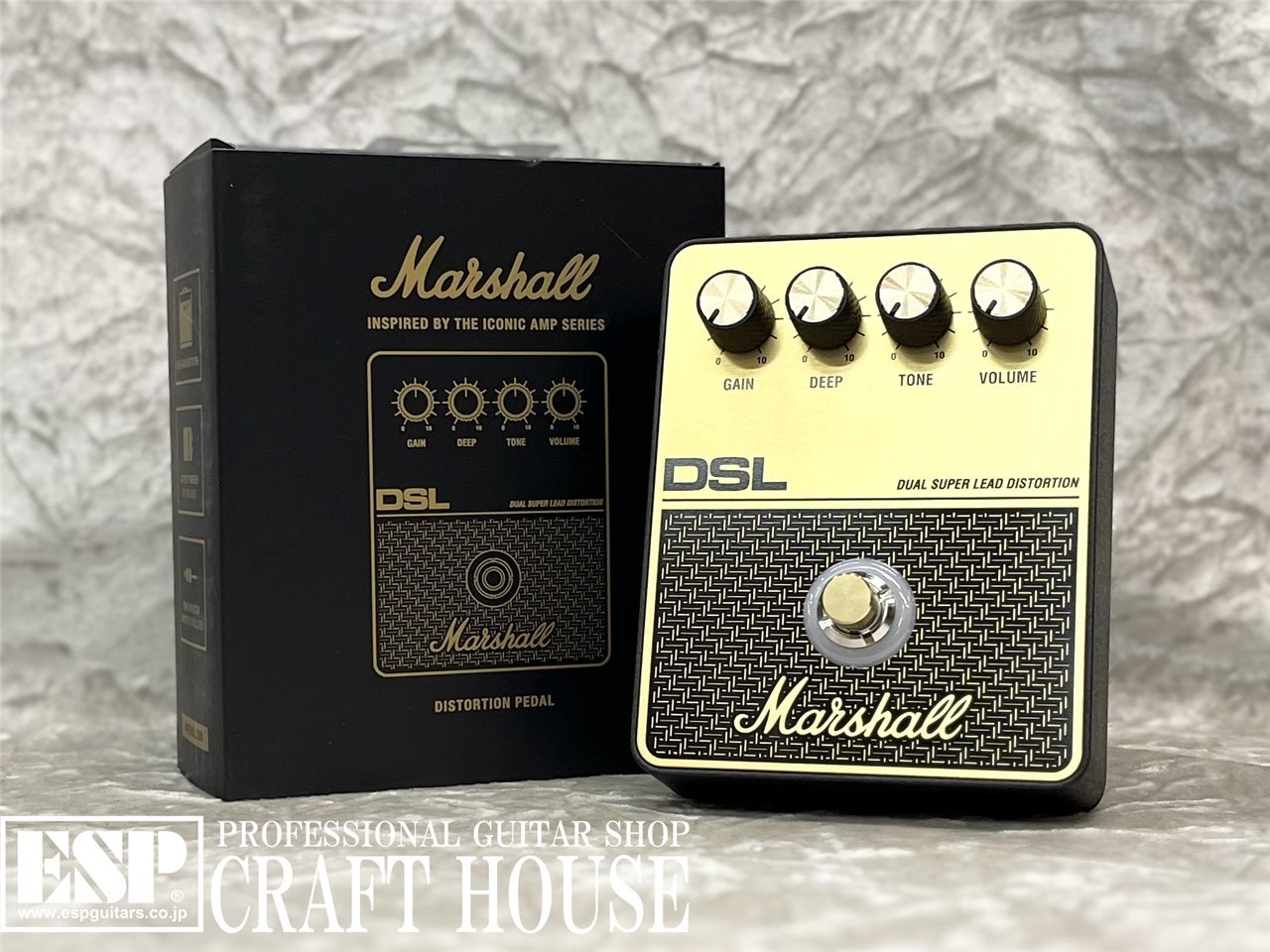 ギター Marshall DSL Overdrive Pedal Marshall Dual Super Lead Distortion Overdrive Pedal