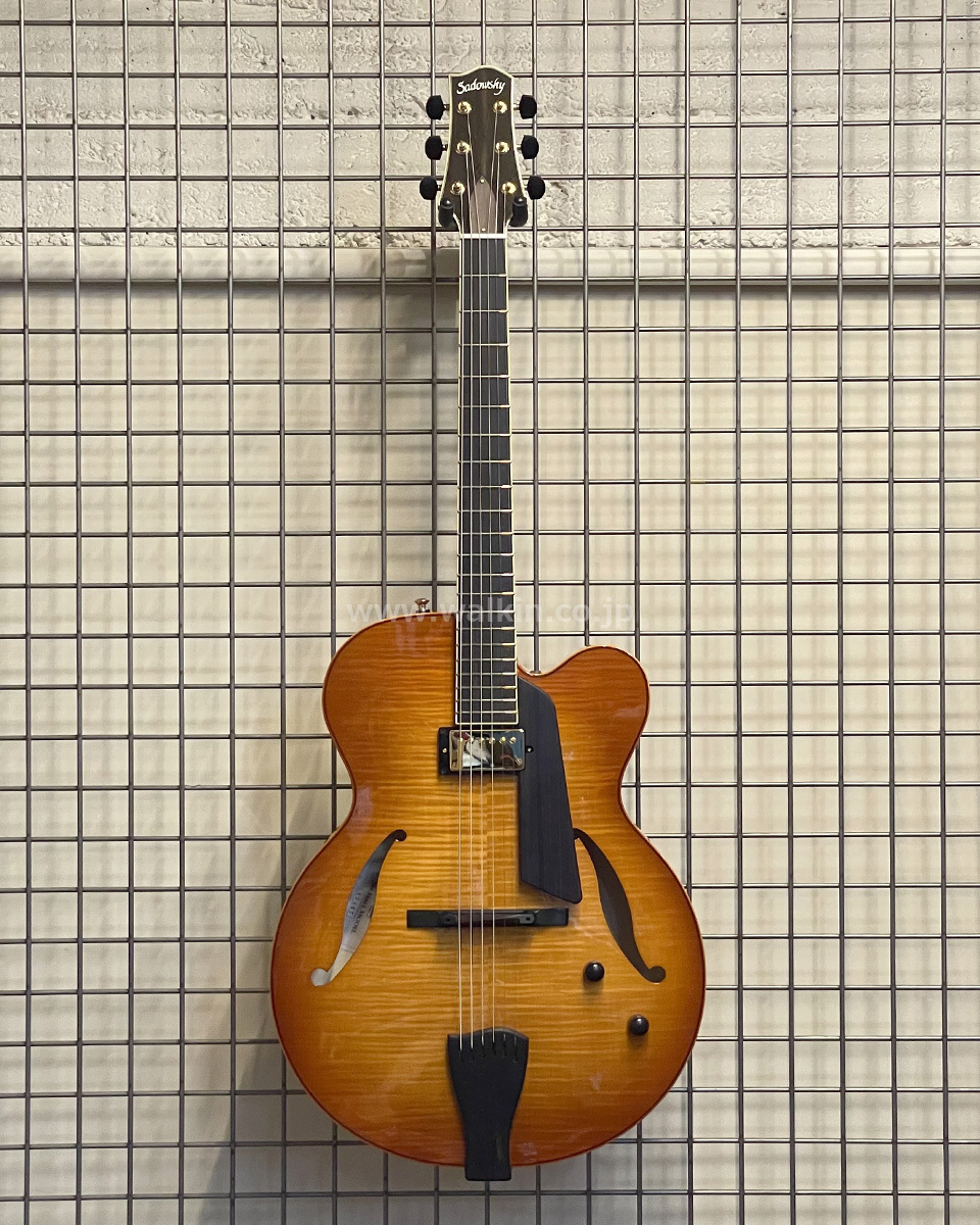 Fromjapan様用sadowsky jim hall model ジム•ホル Sadowsky Jim Hall Model Violin Burst ジム・ホール 国産